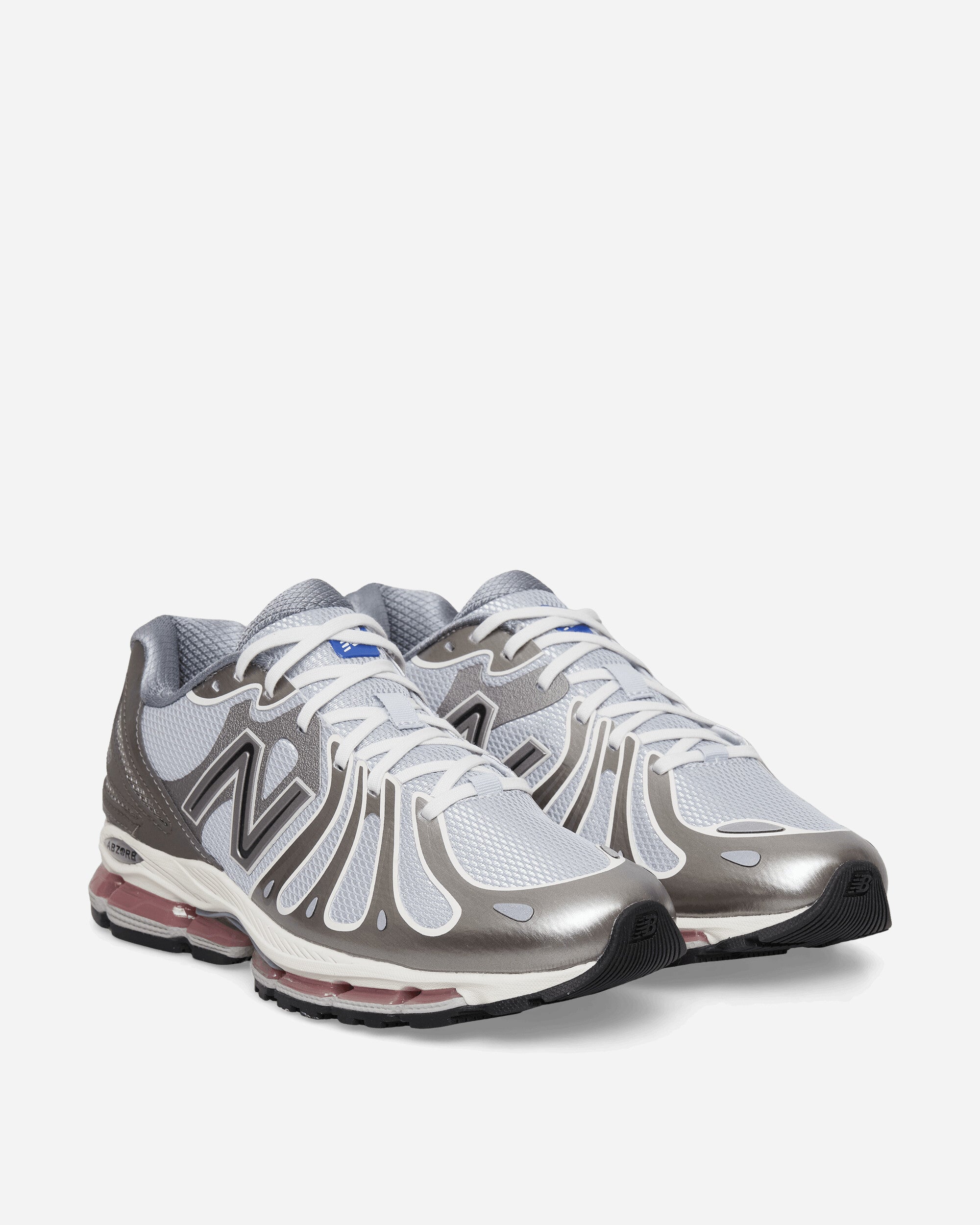 1890 Sneakers Dark Silver Metallic New balance – Гарантія оригінальності – вид ззаду