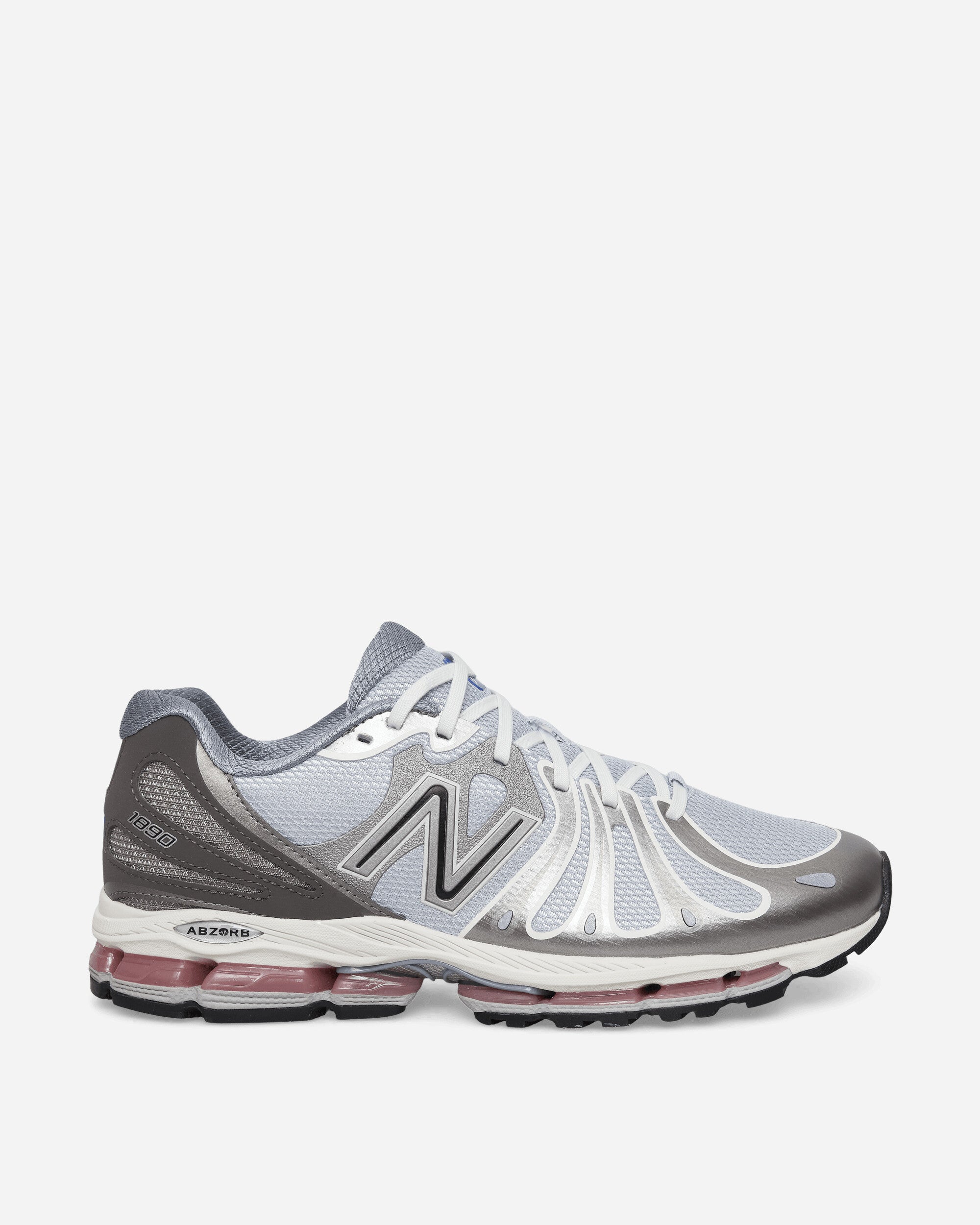 1890 Sneakers Dark Silver Metallic New balance – Гарантія оригінальності – боковий вид