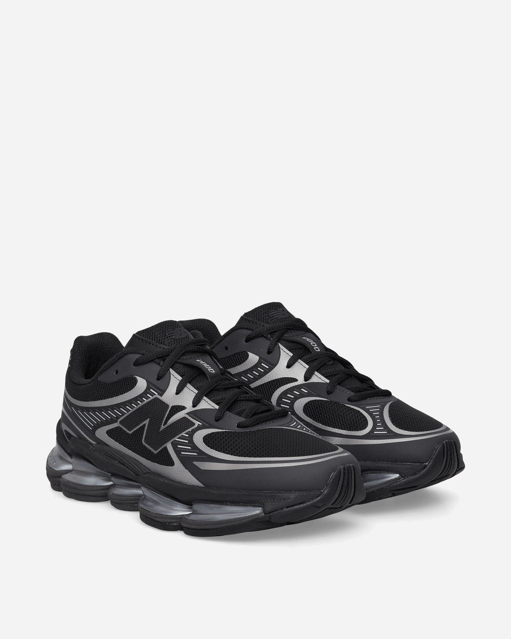 Оригінальна Abzorb 2000 Sneakers Black New balance – вид ззаду