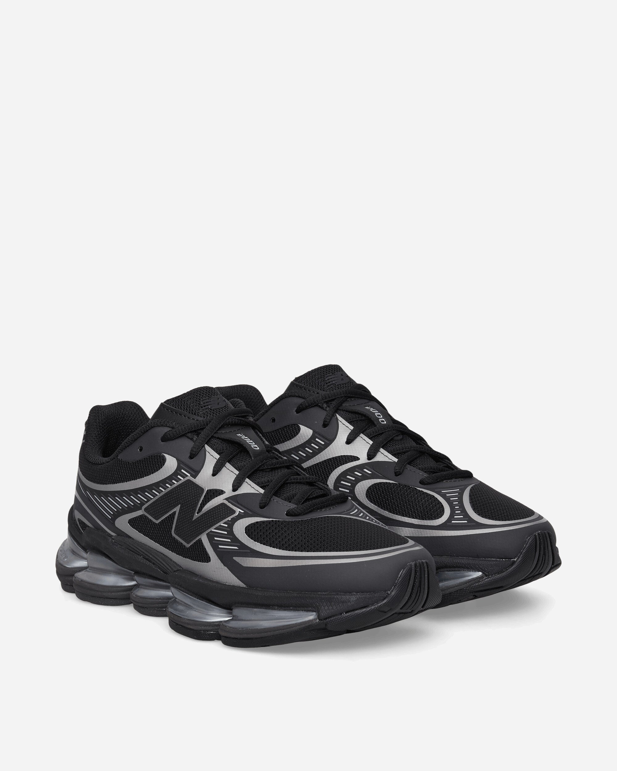 Оригінальна Abzorb 2000 Sneakers Black New balance – вид ззаду