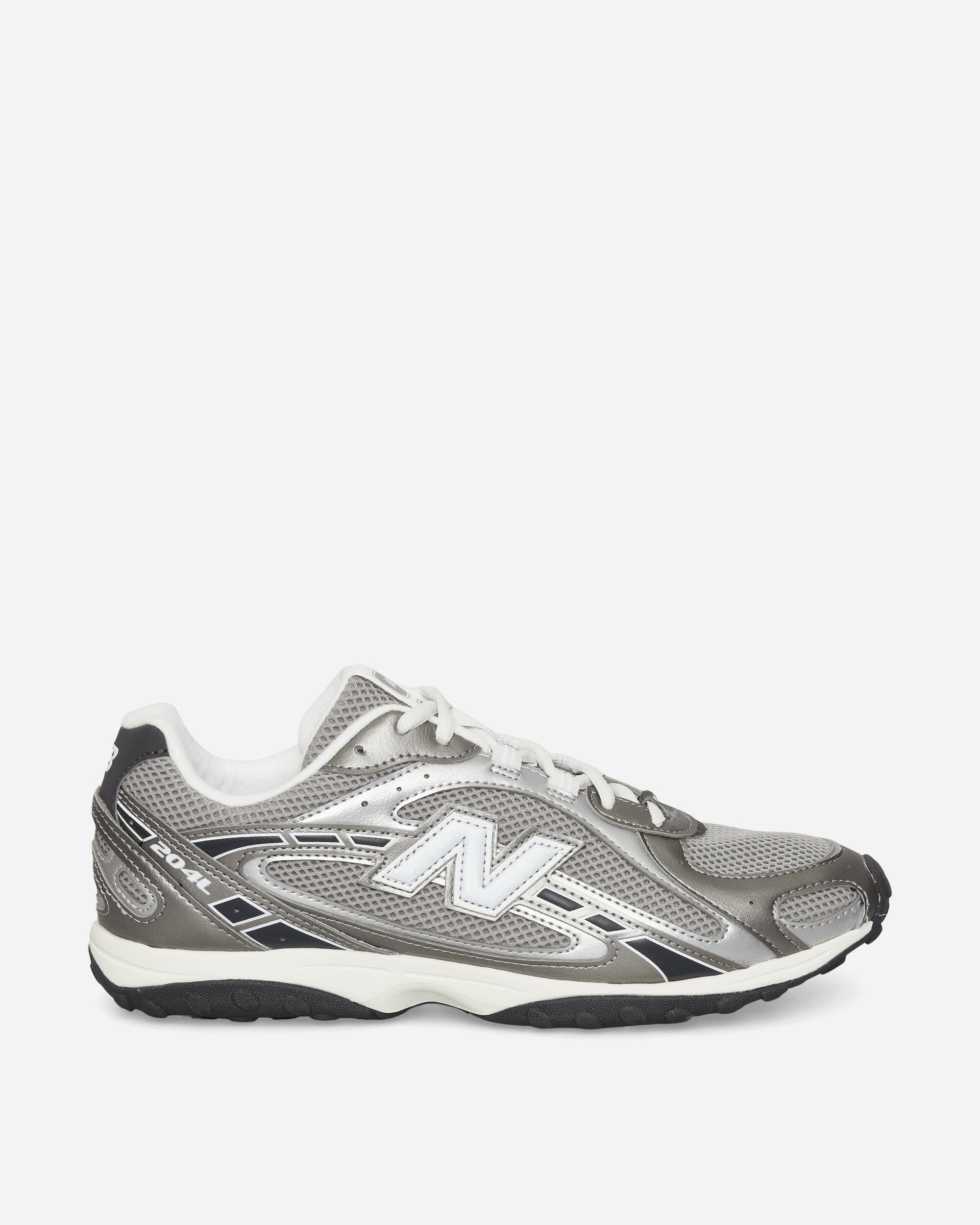 204l Sneakers Dark Silver Metallic New balance оригінал – Купити в Україні – боковий вид - NEW BALANCE