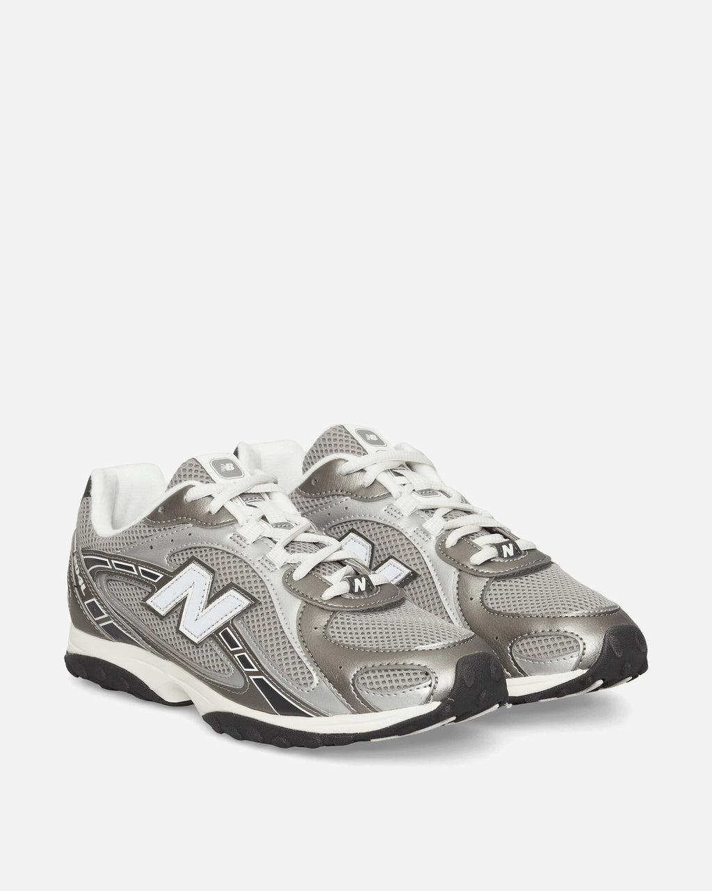 204l Sneakers Dark Silver Metallic New balance оригінал – Купити в Україні – вид ззаду