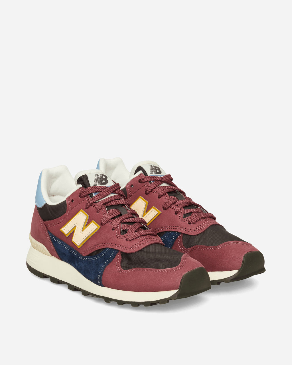 475 Sneakers Washed Burgundy New balance оригінал – Купити в Україні – вид ззаду