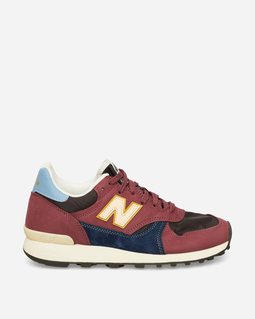 475 Sneakers Washed Burgundy New balance оригінал – Купити в Україні – боковий вид