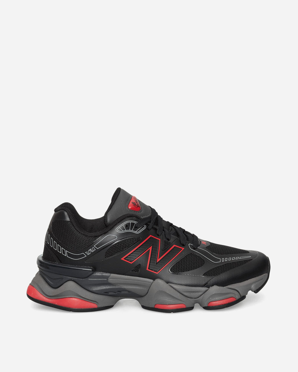 9060 Sneakers Black New balance – Гарантія оригінальності – боковий вид