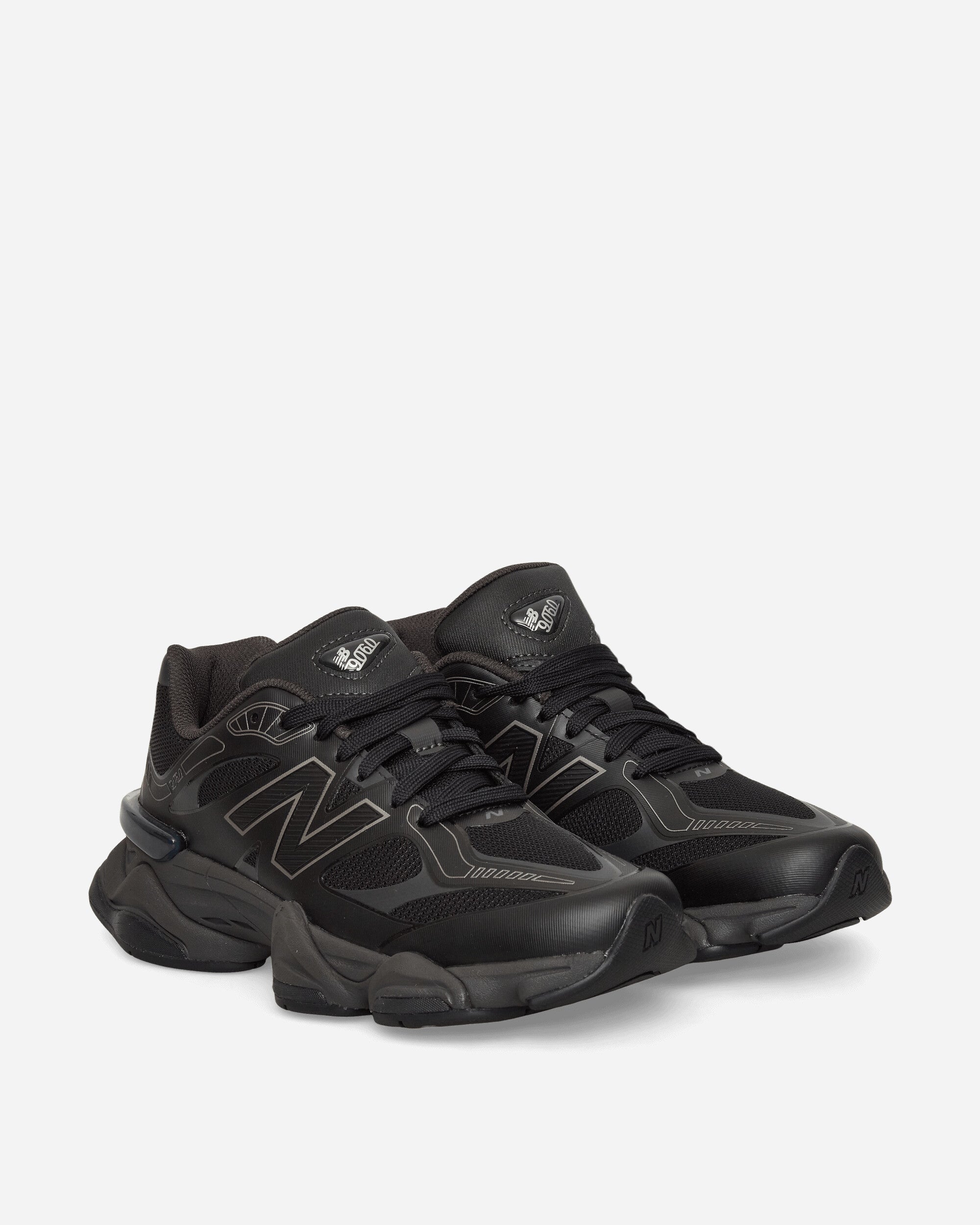 Оригінальна 9060z Sneakers Black New balance – вид ззаду - NEW BALANCE