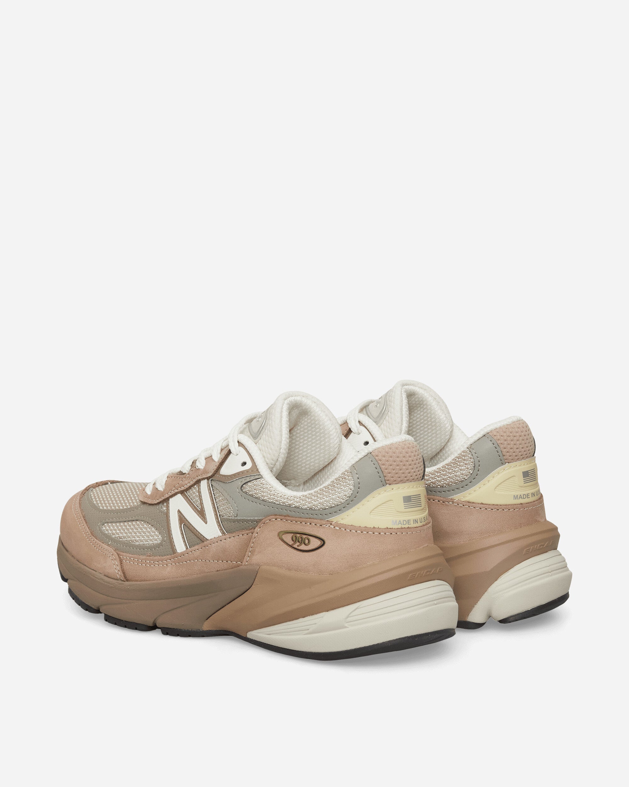 Оригінальна Made In Usa 990v6 Sneakers Driftwood New balance – збільшений вид