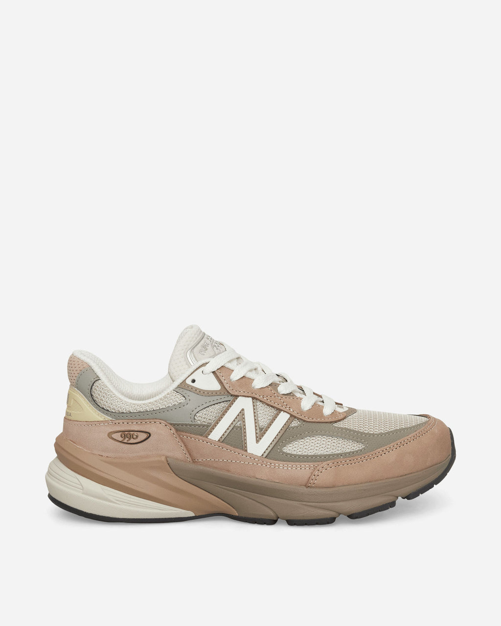 Оригінальна Made In Usa 990v6 Sneakers Driftwood New balance – боковий вид