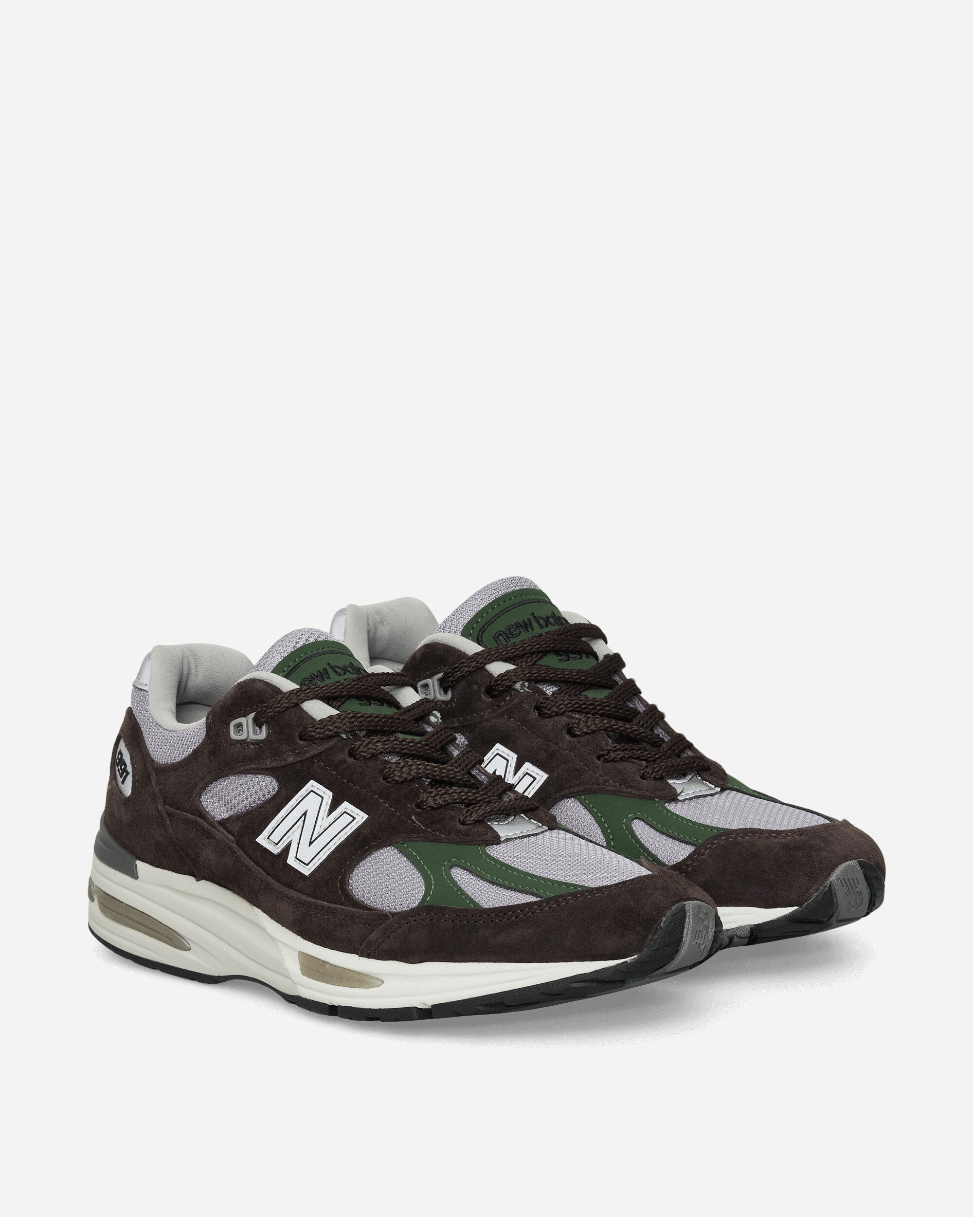 Оригінальна Made In Uk 991v2 Sneakers Licorice New balance – вид ззаду - NEW BALANCE