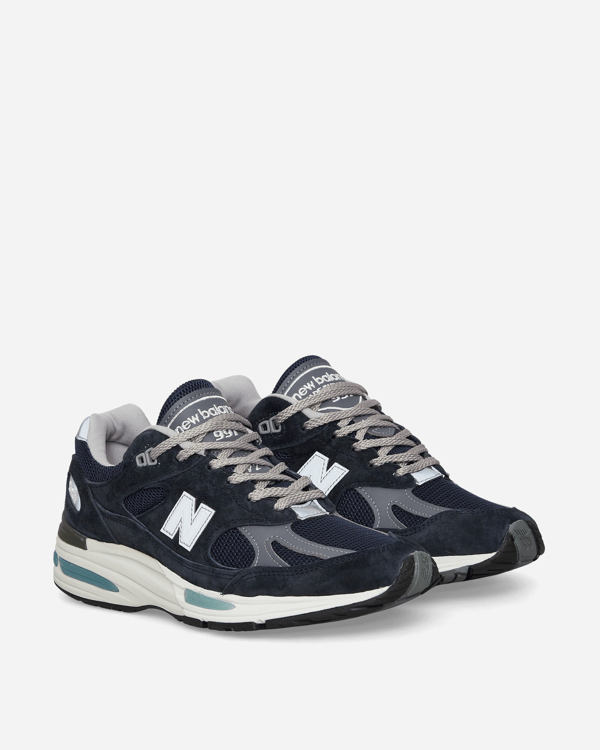Made In Uk 991v2 Sneakers Dark Navy New balance – Гарантія оригінальності – вид ззаду - NEW BALANCE