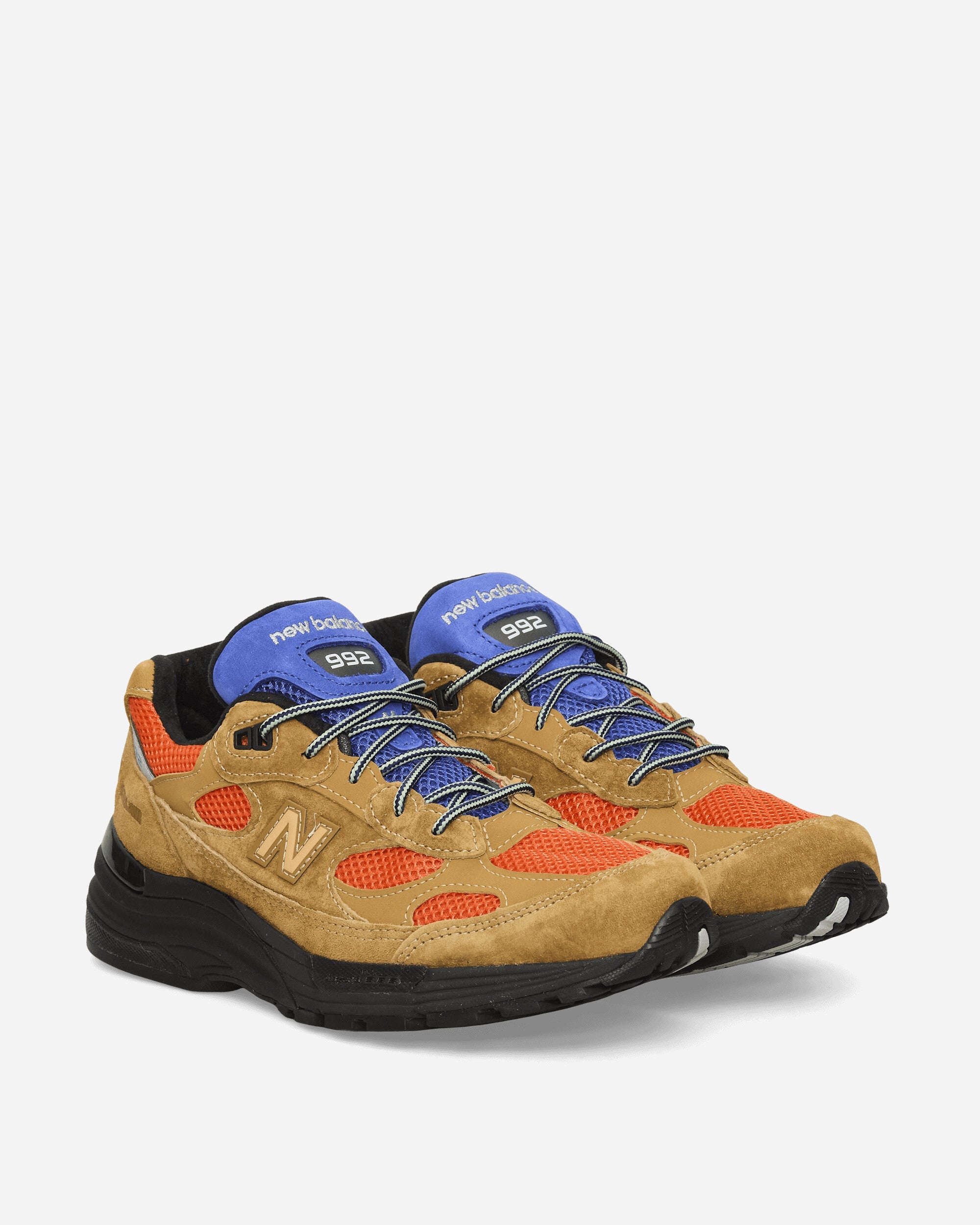 Action Bronson Made In Usa 992 Sneakers Tan New balance – Гарантія оригінальності – вид ззаду - NEW BALANCE