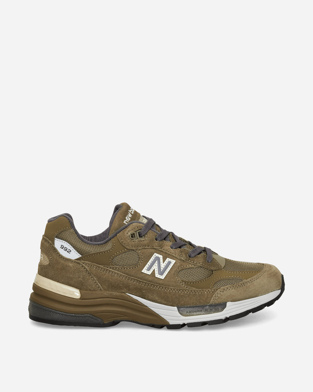 Made In Usa 992 Sneakers Dark Camo New balance оригінал – Купити в Україні – боковий вид