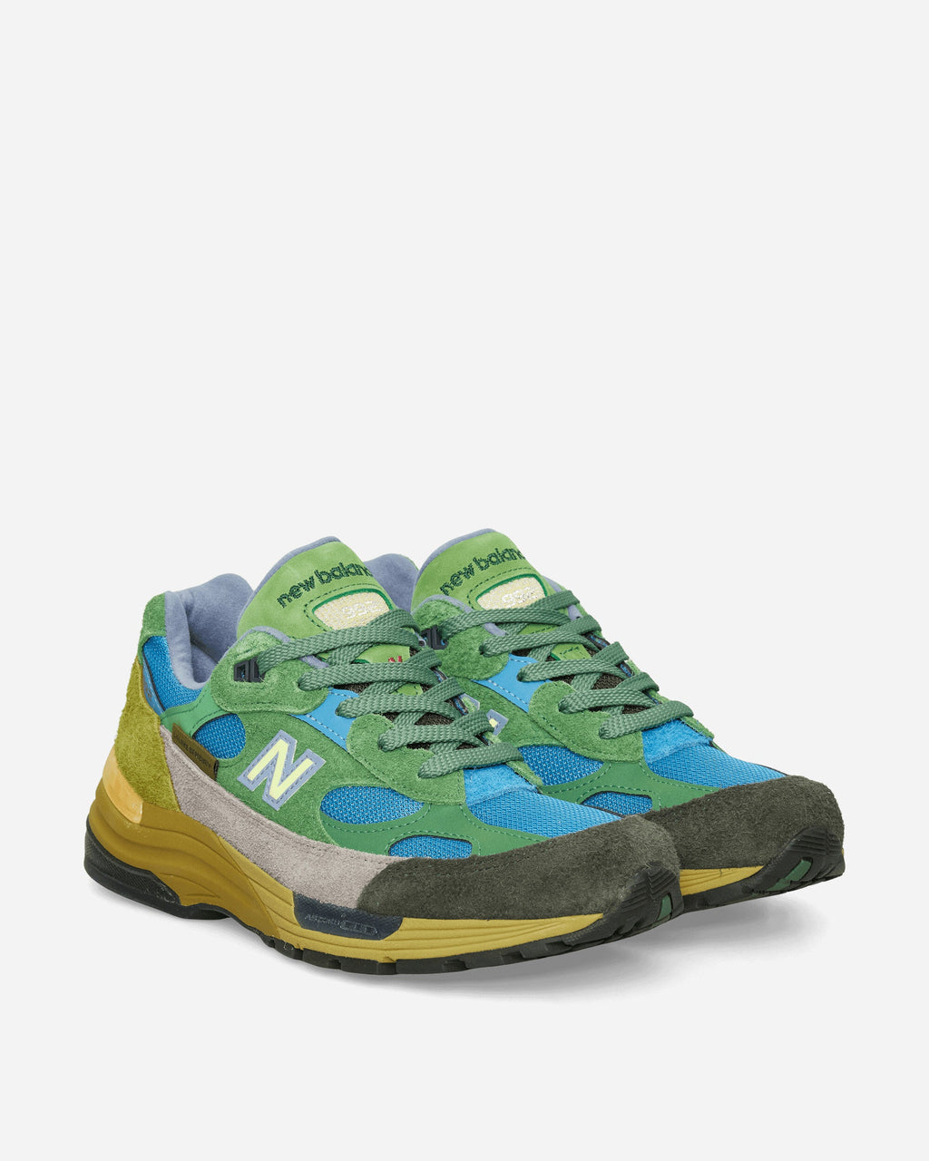 Salehe Bembury Made In Usa 992 Sneakers Green New balance – Гарантія оригінальності – вид ззаду