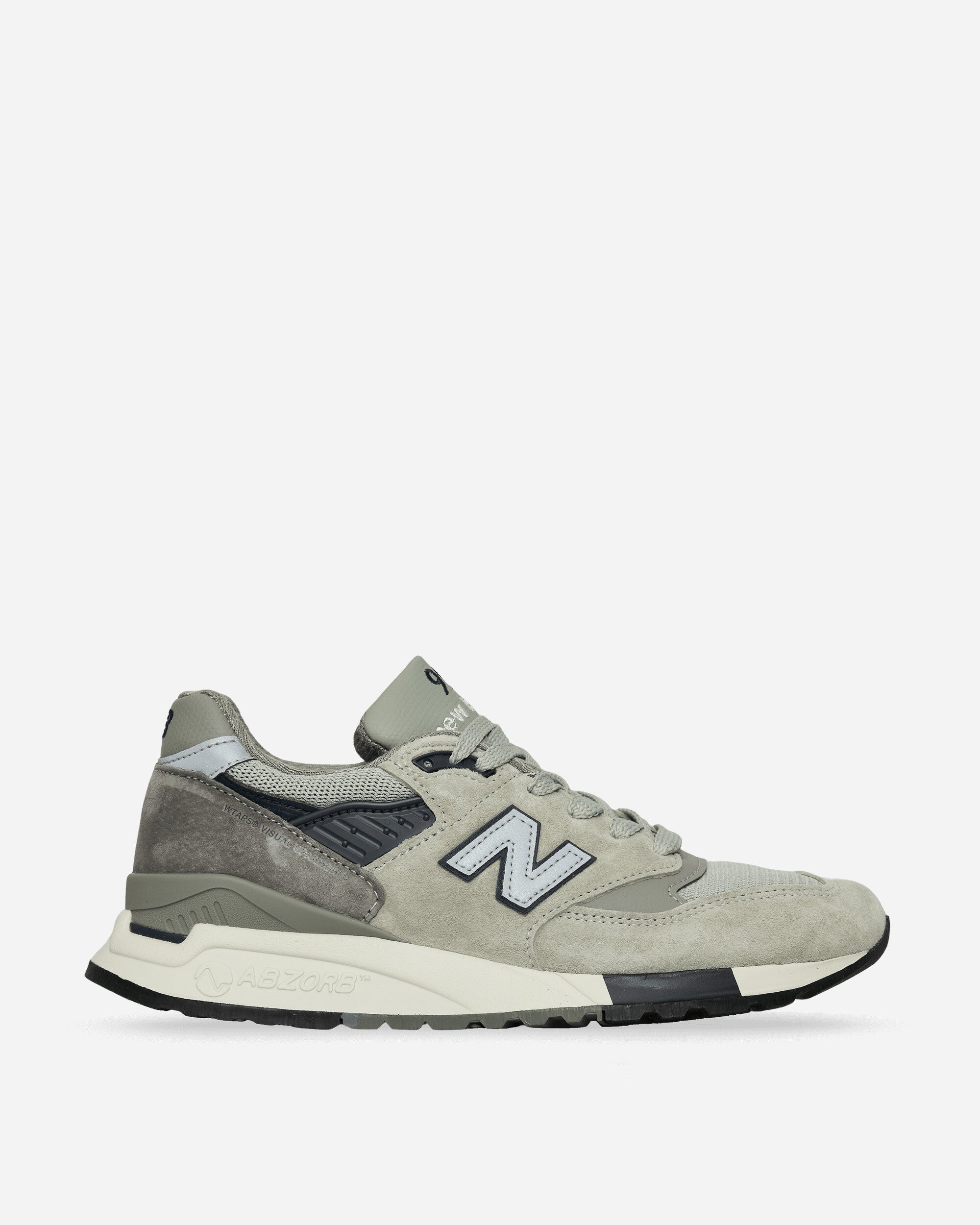 Wtaps Made In Usa 998 Sneakers Grey New balance – Гарантія оригінальності – боковий вид - NEW BALANCE