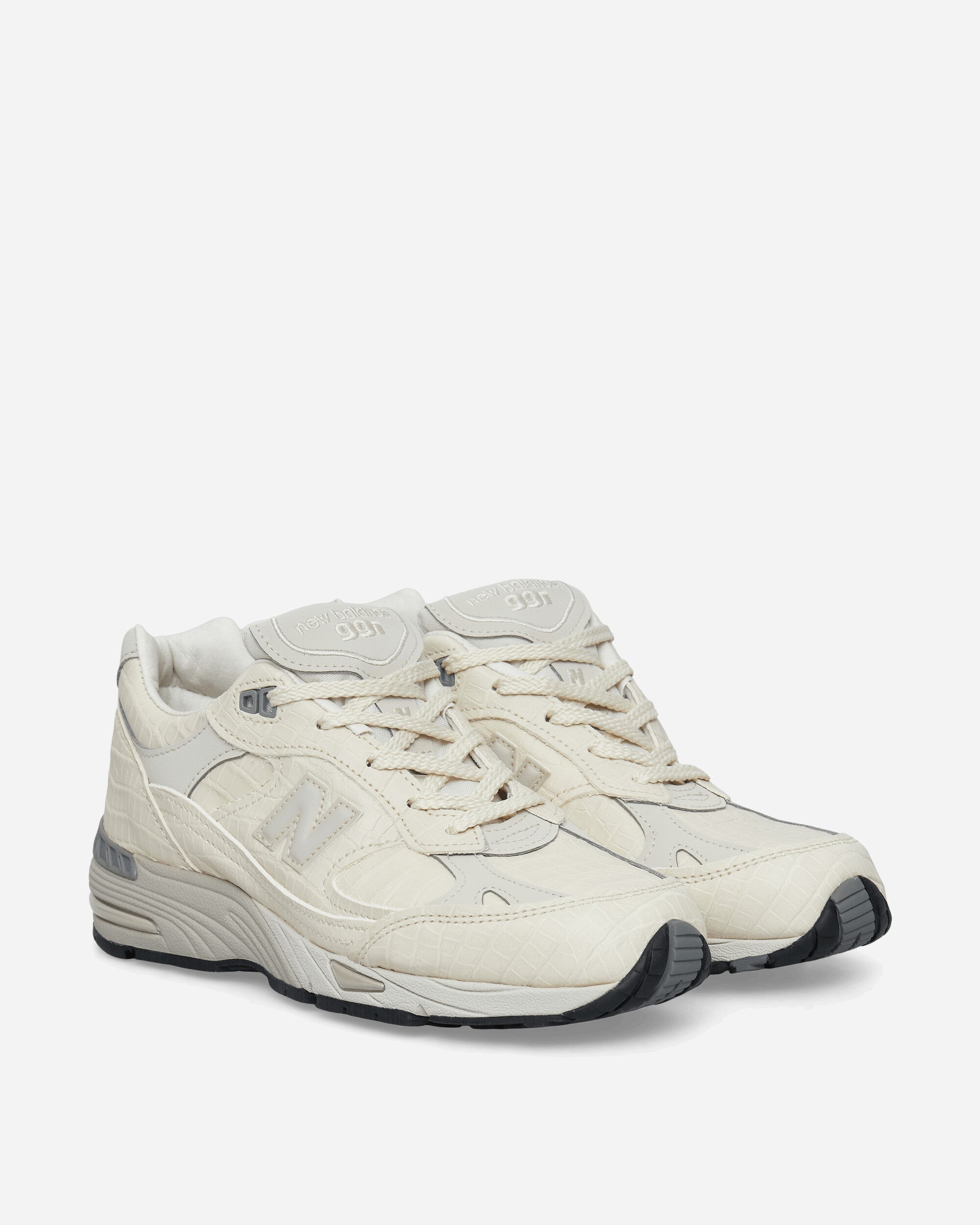 Оригінальна Womens Made In Uk 991v1 Sneakers Pistachio Shell New balance – вид ззаду