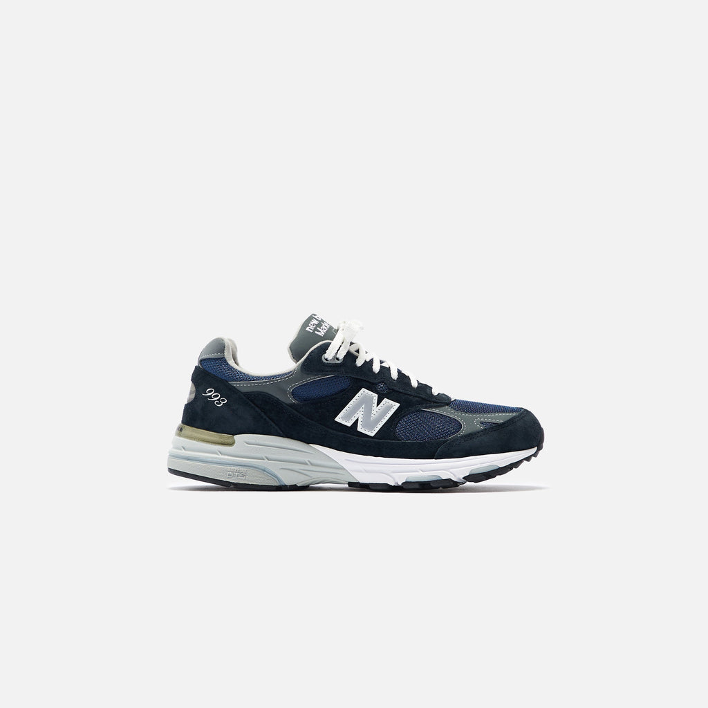 Made In Usa 993 Navy New balance – Гарантія оригінальності – боковий вид