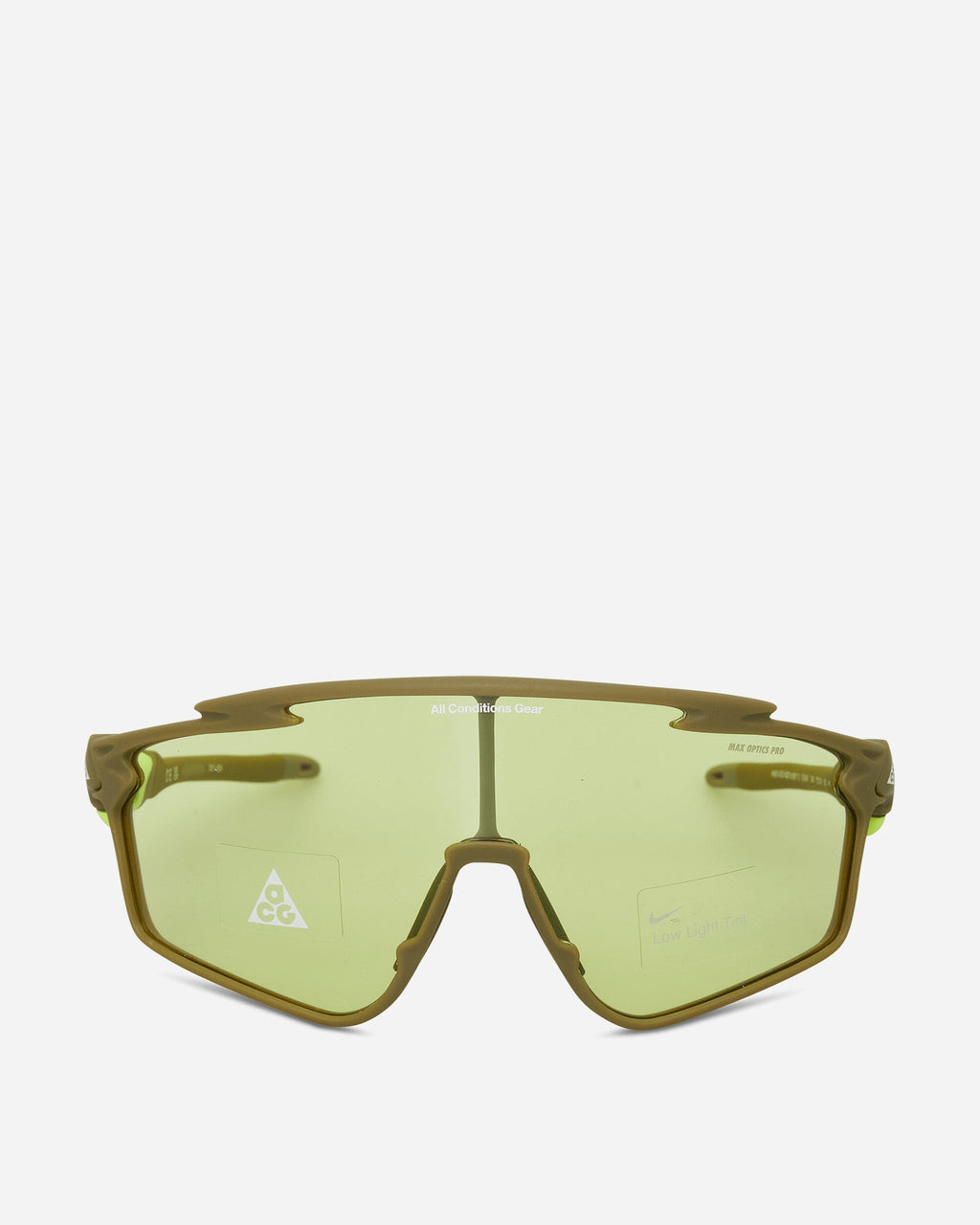 Acg Vista Vert E Sunglasses Olive Flak Nike – Гарантія оригінальності – боковий вид