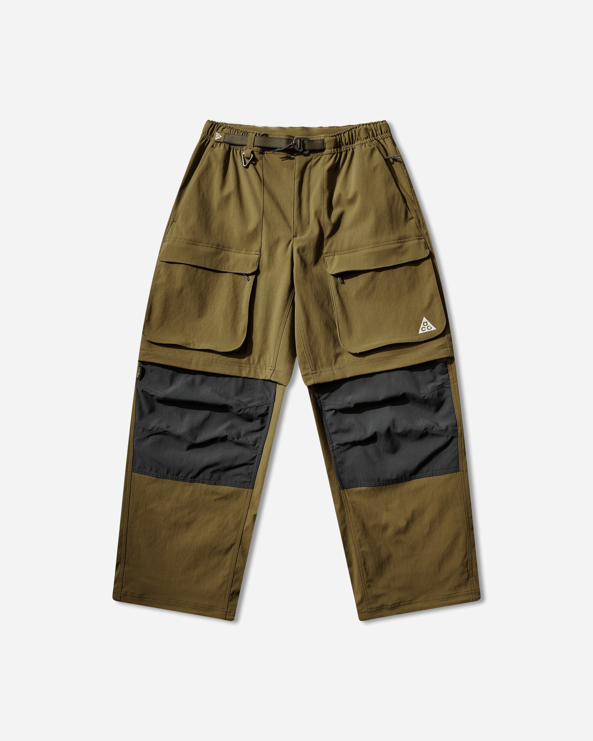 Mens Acg Smith Summit Zip Cargo Pants Olive Flak Nike – Гарантія оригінальності – боковий вид