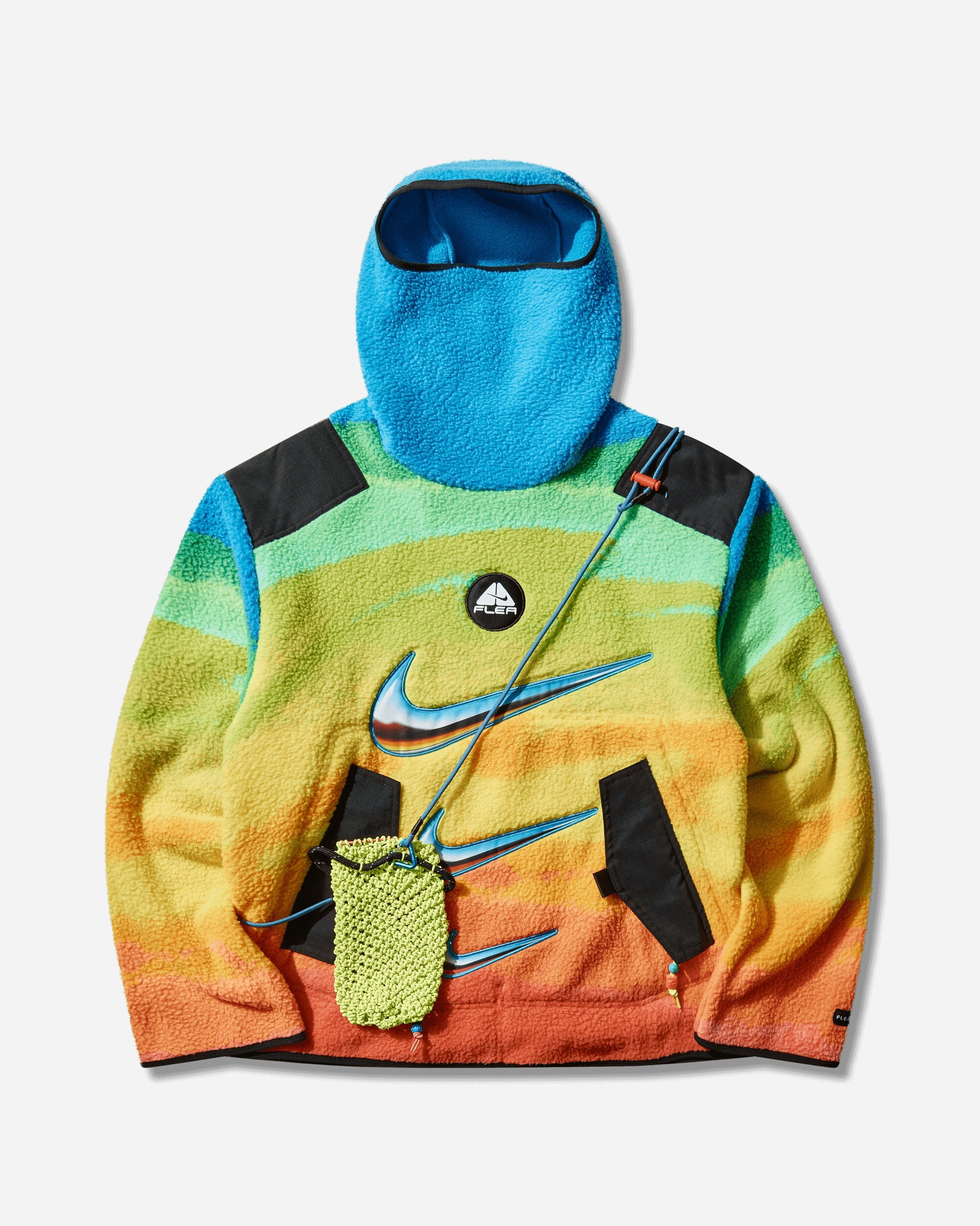 Acg X Cactus Plant Flea Market Balaclava Hoodie Multicolor Nike оригінал – Купити в Україні – боковий вид - NIKE