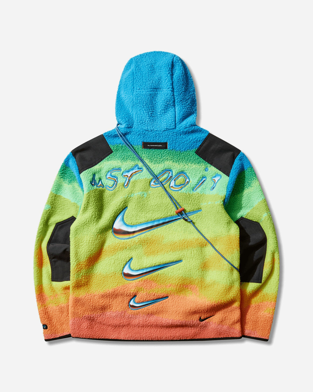 Acg X Cactus Plant Flea Market Balaclava Hoodie Multicolor Nike оригінал – Купити в Україні – вид ззаду