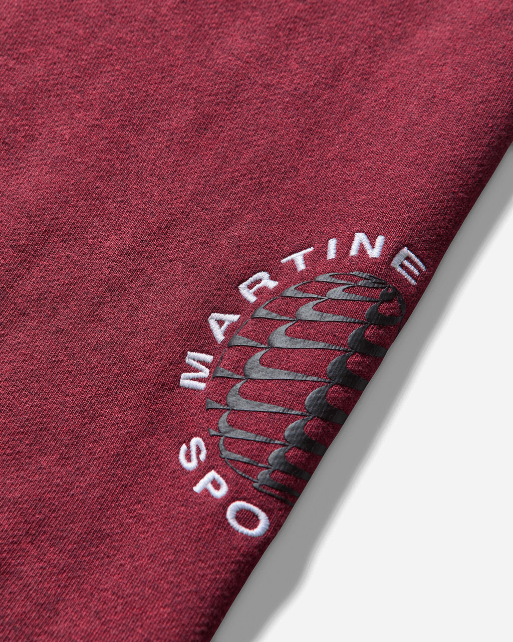 Mens Martine Rose Full-Zip Hoodie Team Crimson Nike оригінал – Купити в Україні – збільшений вид