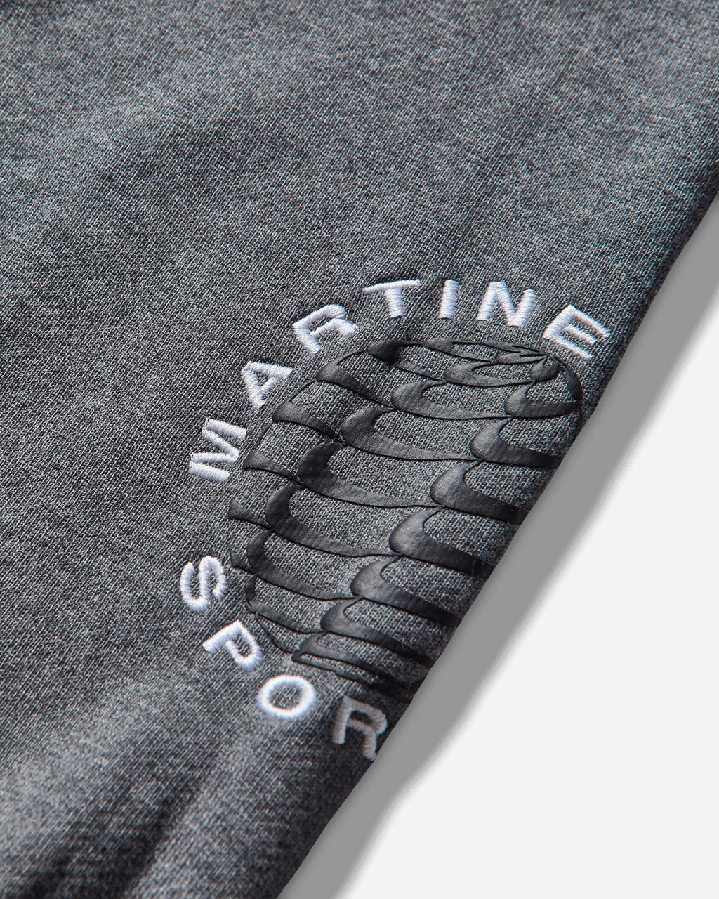 Оригінальна Mens Martine Rose Full-Zip Hoodie Charcoal Heather Nike – збільшений вид