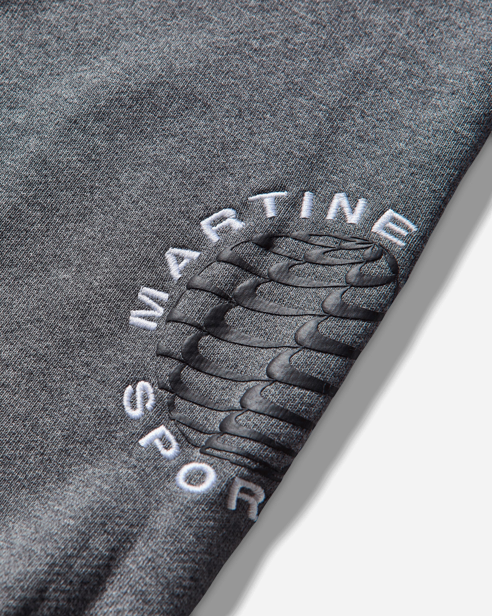 Оригінальна Mens Martine Rose Full-Zip Hoodie Charcoal Heather Nike – збільшений вид - NIKE