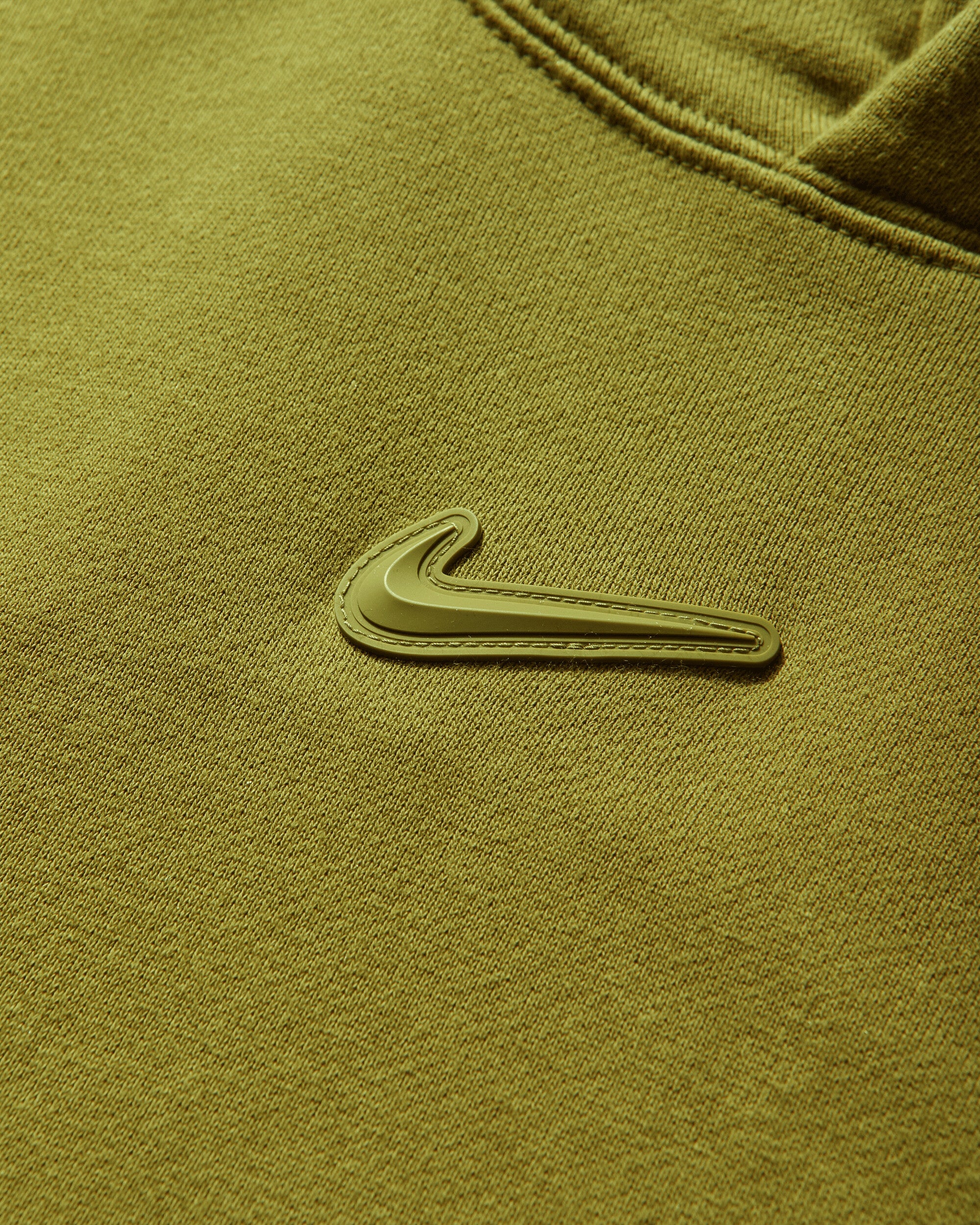 Mens Nocta Hoodie Medium Olive Nike – Гарантія оригінальності – детальний вид - NIKE