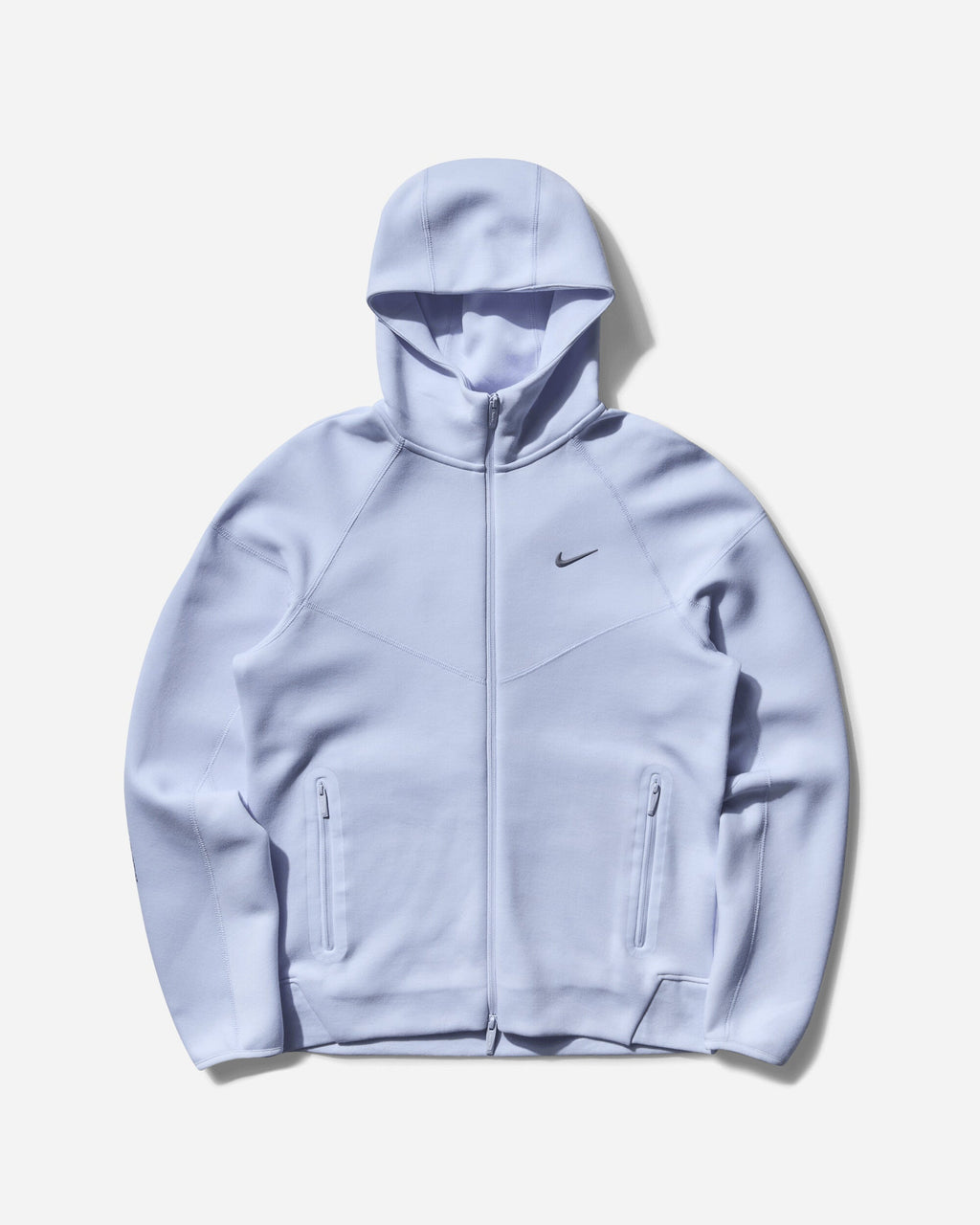 Mens Nocta Tech Fleece Full-Zip Hoodie Palest Purple Nike оригінал – Купити в Україні – боковий вид