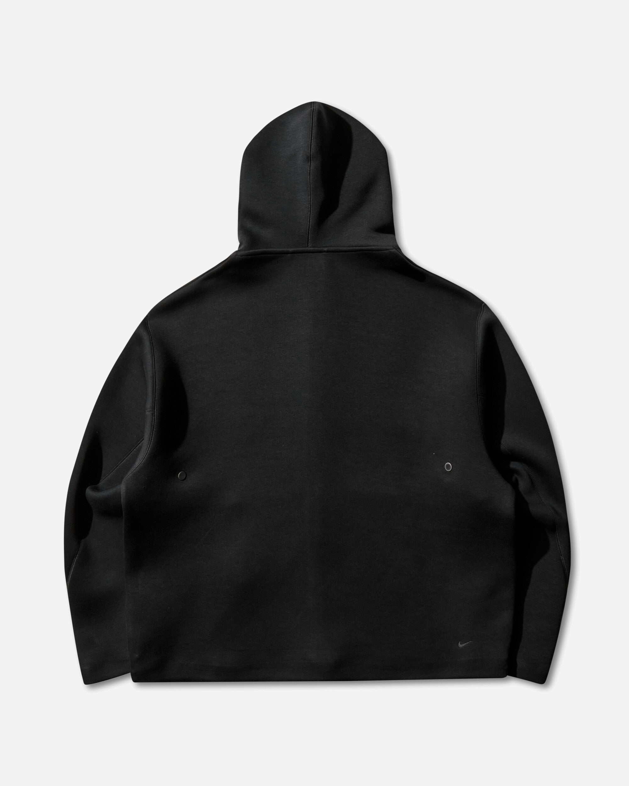 Оригінальна Mens Tech Loose-Fit Full-Zip Hoodie Black Nike – вид ззаду - NIKE