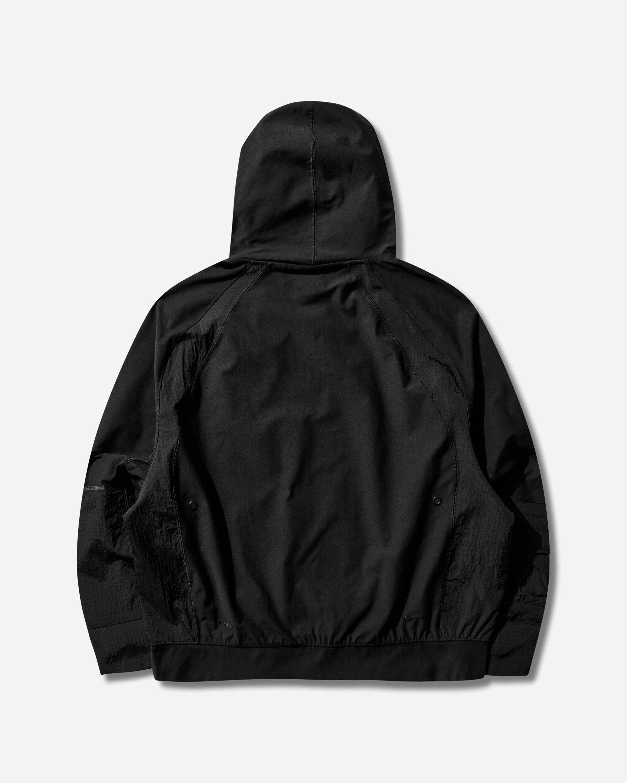 Mens Tech Dri-Fit Shori Knit Utility Hoodie Black Nike оригінал – Купити в Україні – вид ззаду