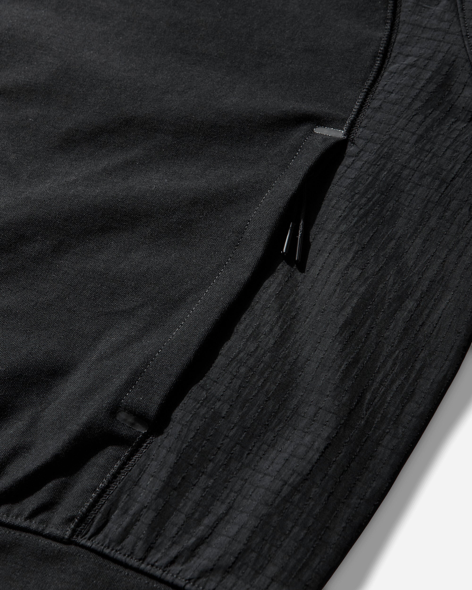 Mens Tech Dri-Fit Shori Knit Utility Hoodie Black Nike оригінал – Купити в Україні – збільшений вид - NIKE