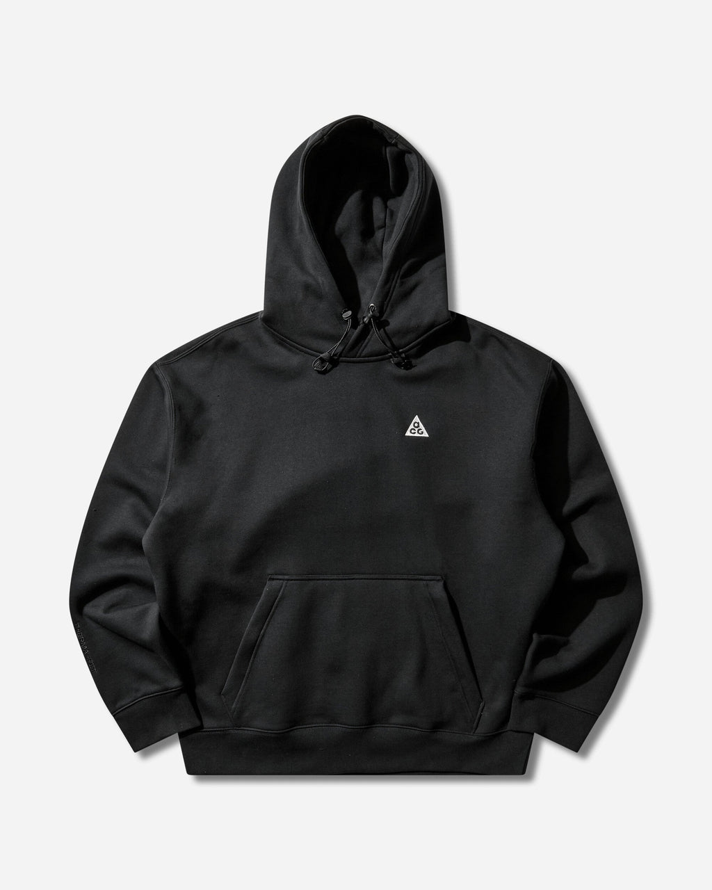 Mens Acg Therma-Fit Fleece Hooded Sweatshirt Black Nike – Гарантія оригінальності – боковий вид
