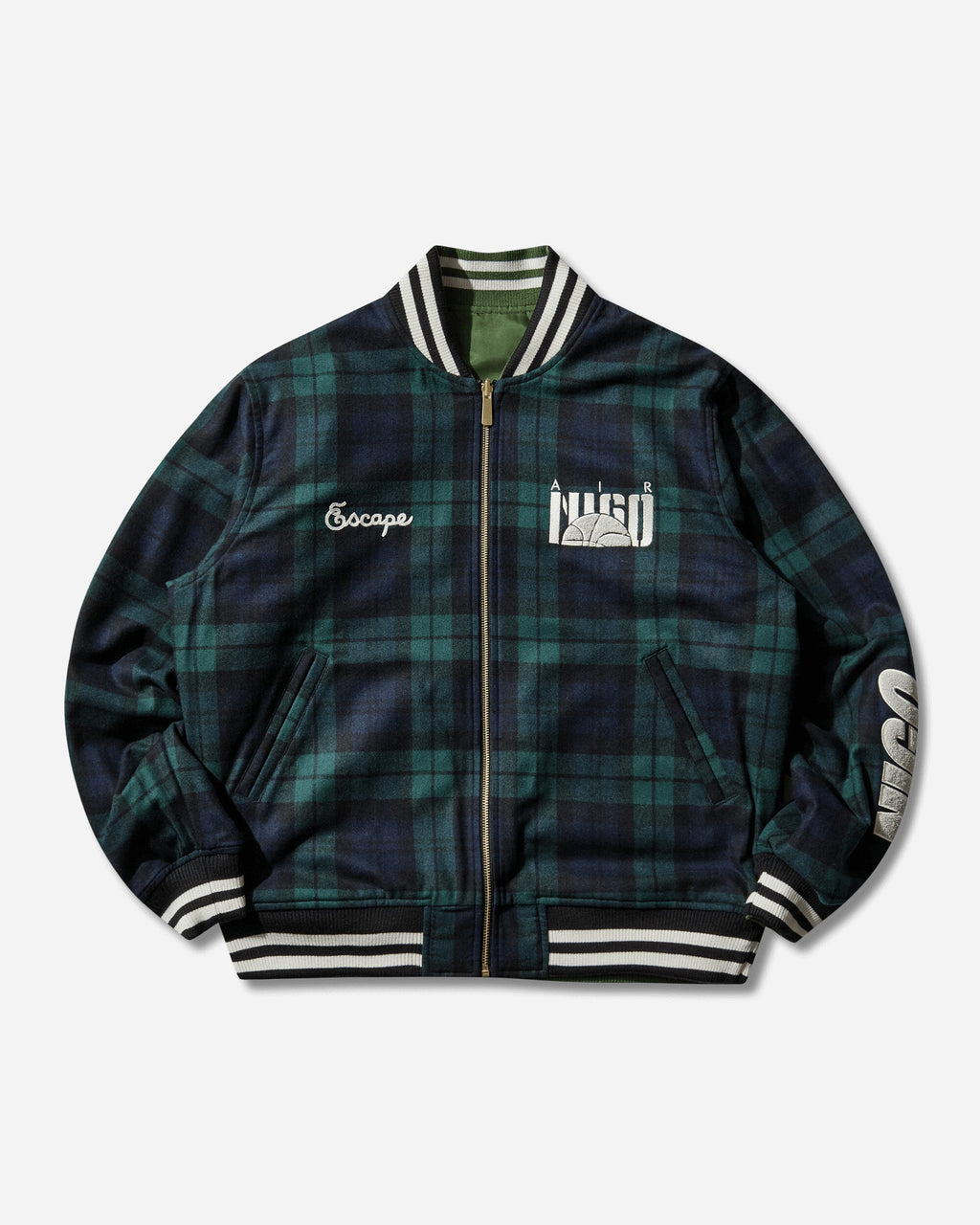 Mens Nigo Souvenir Jacket Forest Green Nike оригінал – Купити в Україні – детальний вид