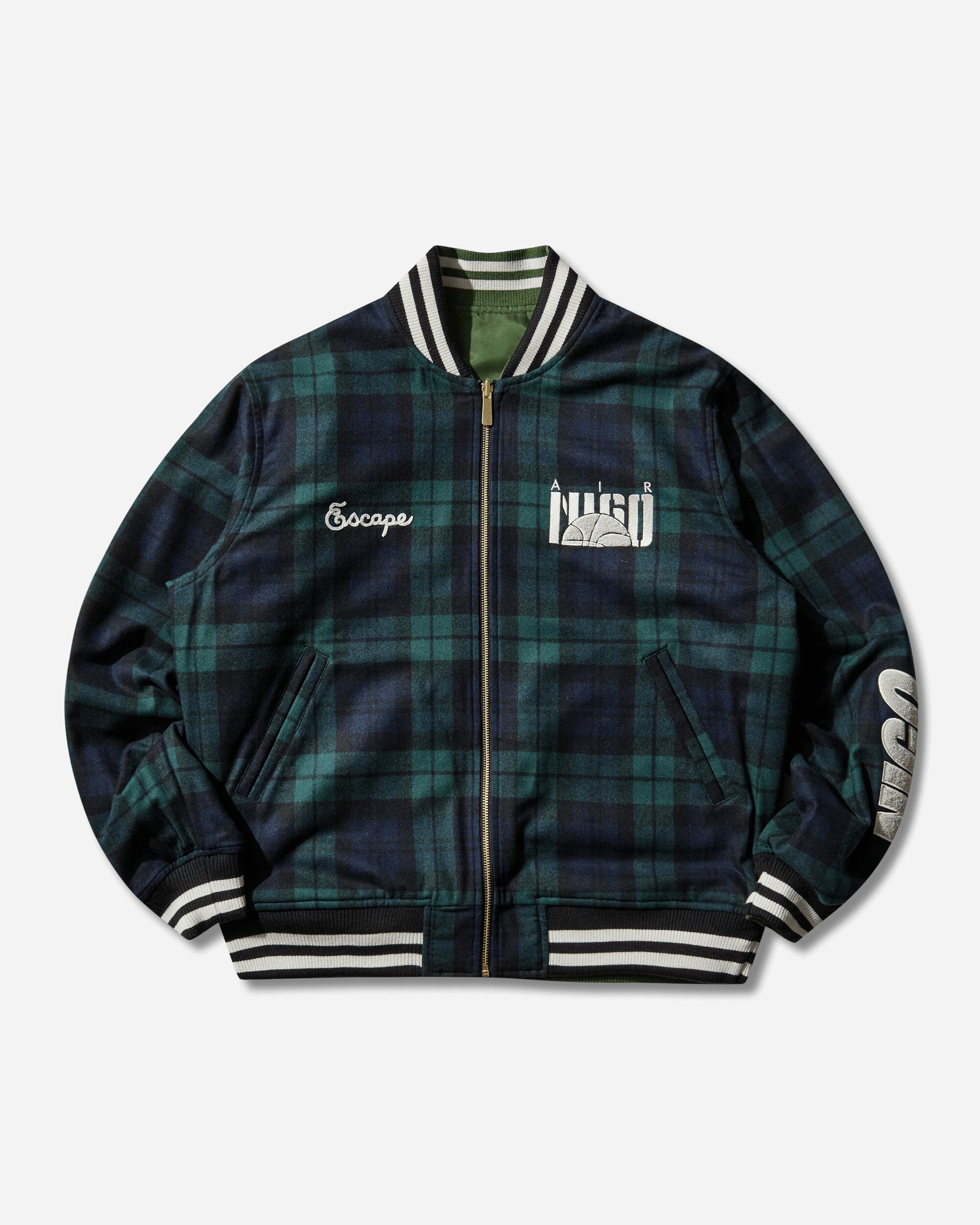 Mens Nigo Souvenir Jacket Forest Green Nike оригінал – Купити в Україні – детальний вид
