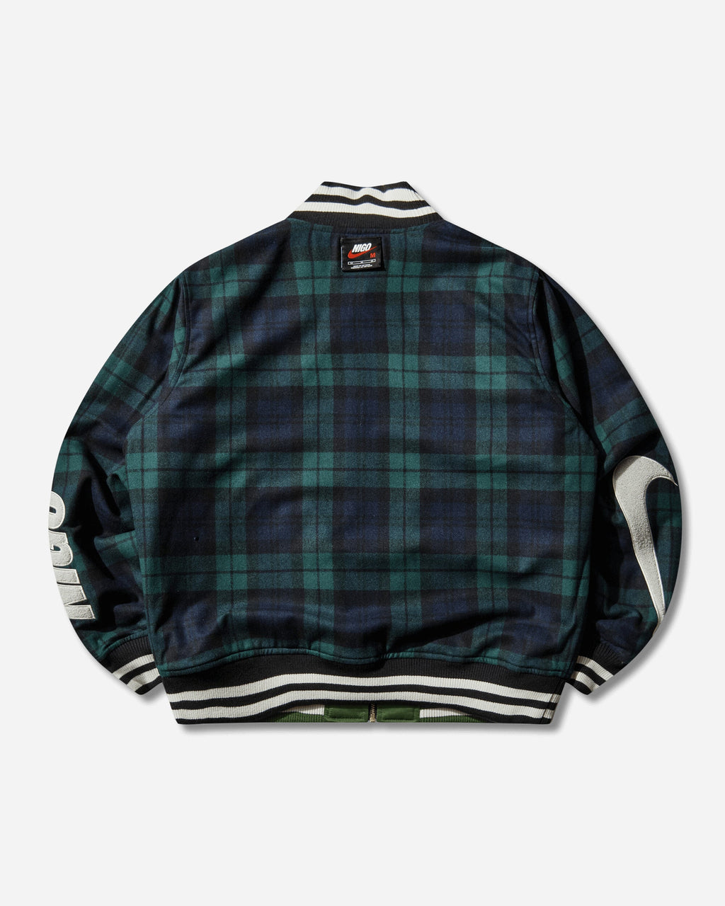 Mens Nigo Souvenir Jacket Forest Green Nike оригінал – Купити в Україні – збільшений вид