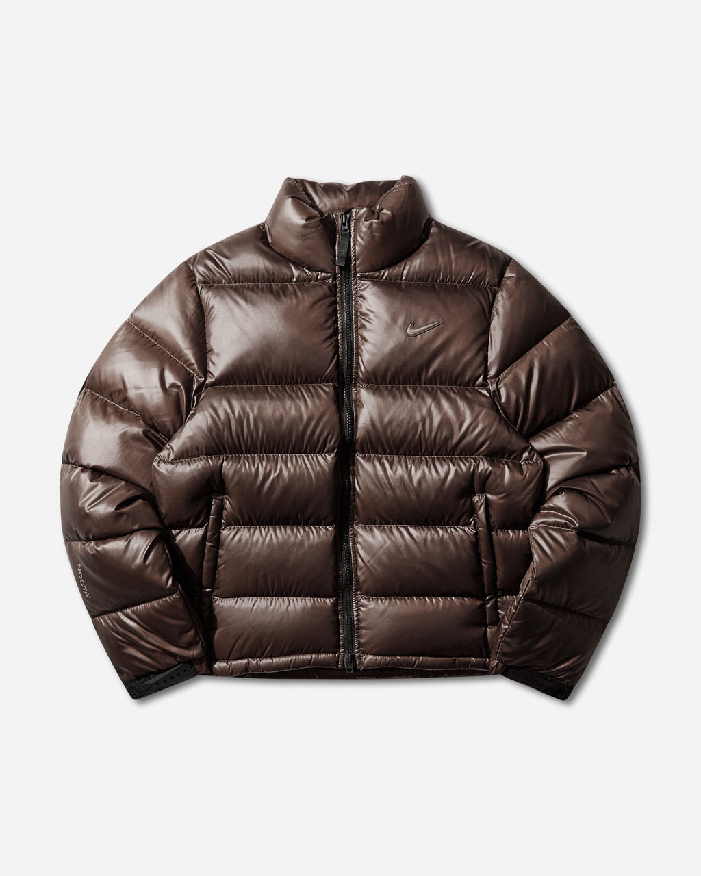 Mens Nocta Sunset Puffer Jacket Baroque Brown Nike оригінал – Купити в Україні – боковий вид