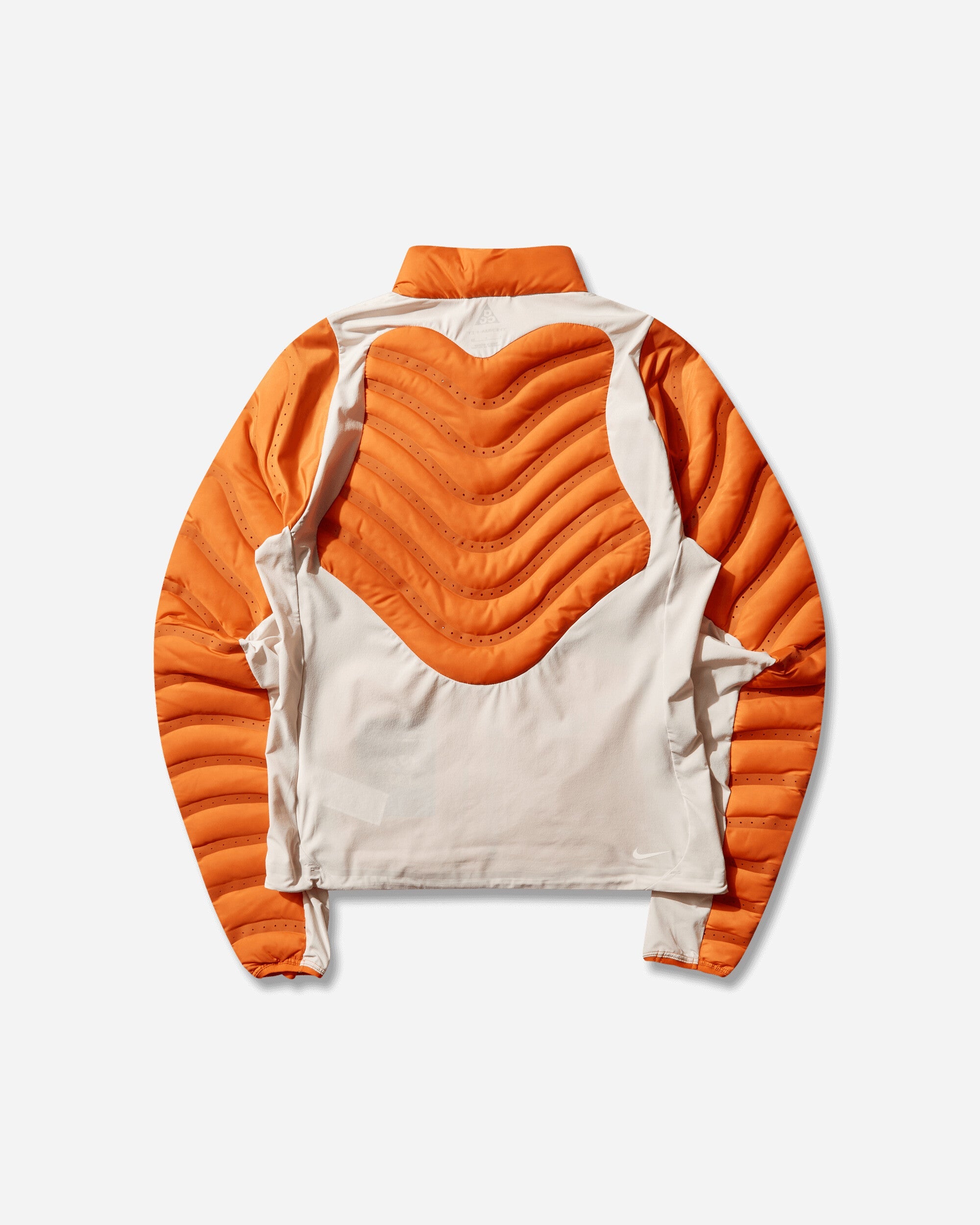 Womens Acg Lava Loft Therma-Fit Trail Running Jacket Safety Orange Nike оригінал – Купити в Україні – вид ззаду - NIKE