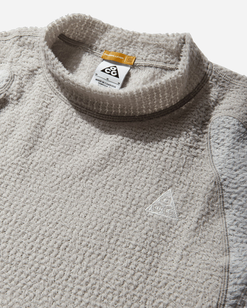 Mens Acg Wolf Tree Fleece Crewneck Sweatshirt College Grey Nike – Гарантія оригінальності – збільшений вид