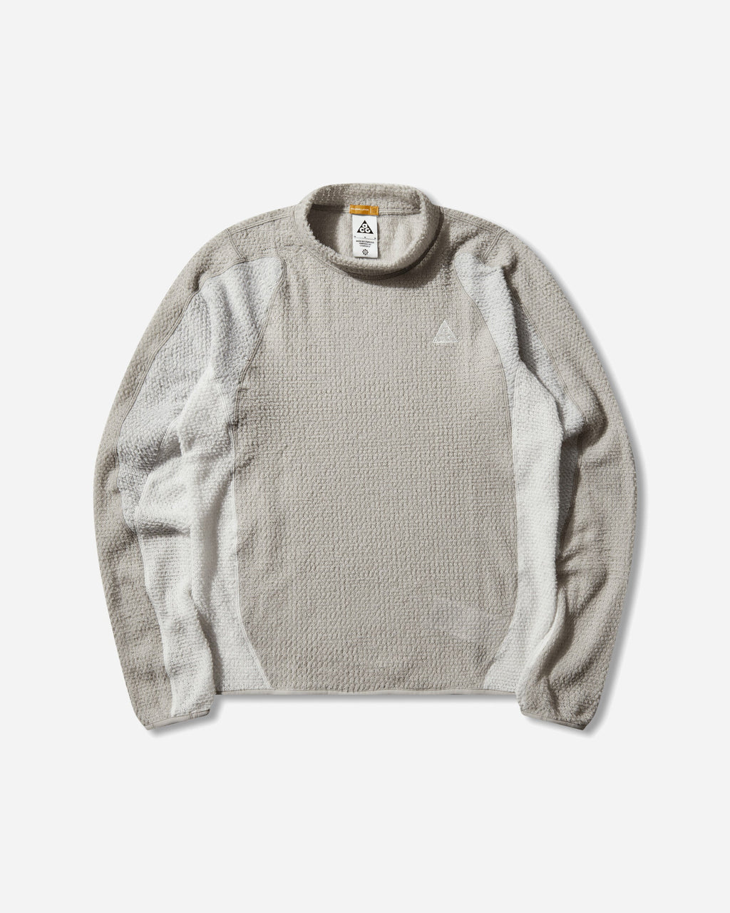 Mens Acg Wolf Tree Fleece Crewneck Sweatshirt College Grey Nike – Гарантія оригінальності – боковий вид