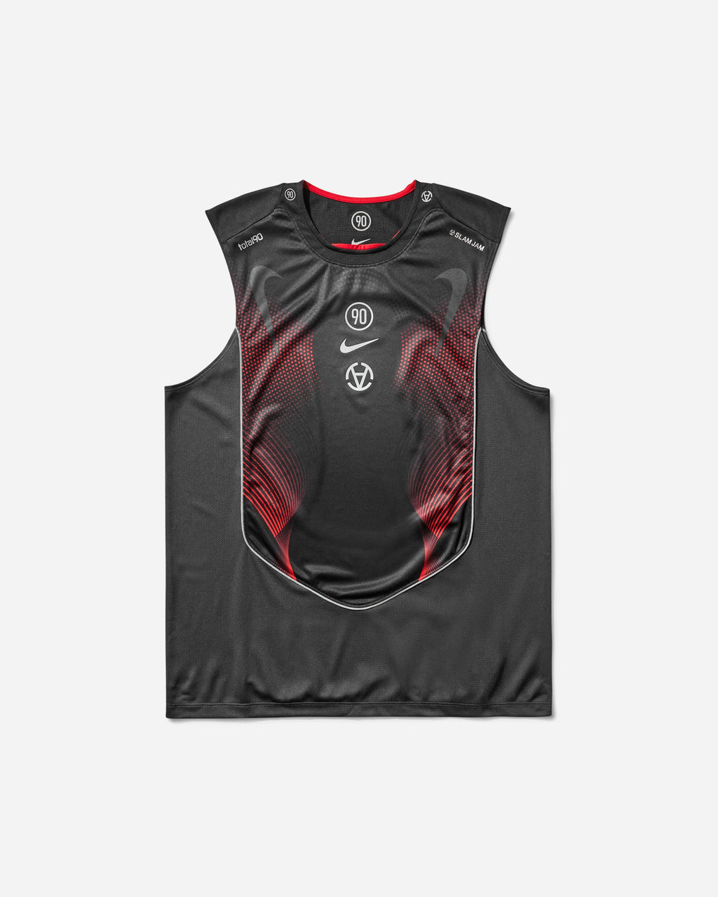Slam Jam Total 90 Dri-Fit Sleeveless Jersey Anthracite Nike – Гарантія оригінальності – боковий вид