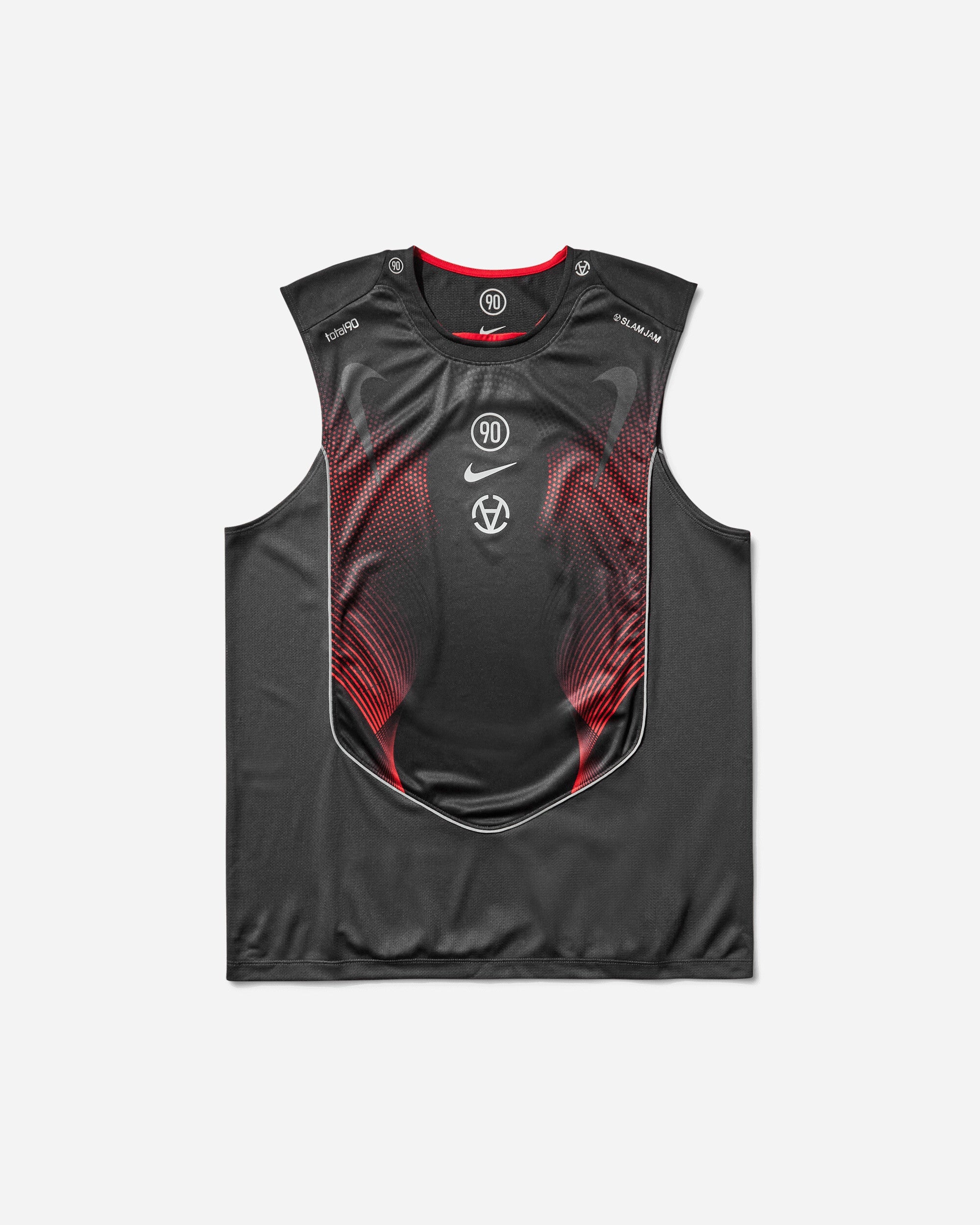 Slam Jam Total 90 Dri-Fit Sleeveless Jersey Anthracite Nike – Гарантія оригінальності – боковий вид