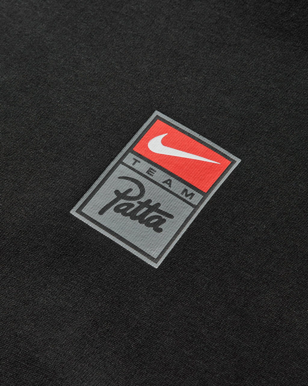 Mens Patta T-Shirt Black Nike – Гарантія оригінальності – детальний вид