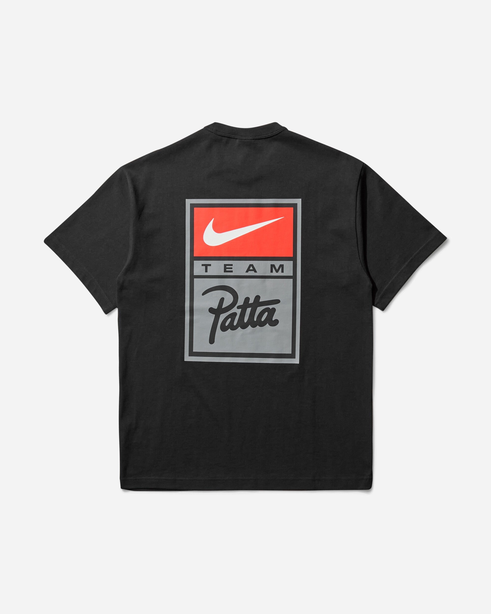 Mens Patta T-Shirt Black Nike – Гарантія оригінальності – вид ззаду