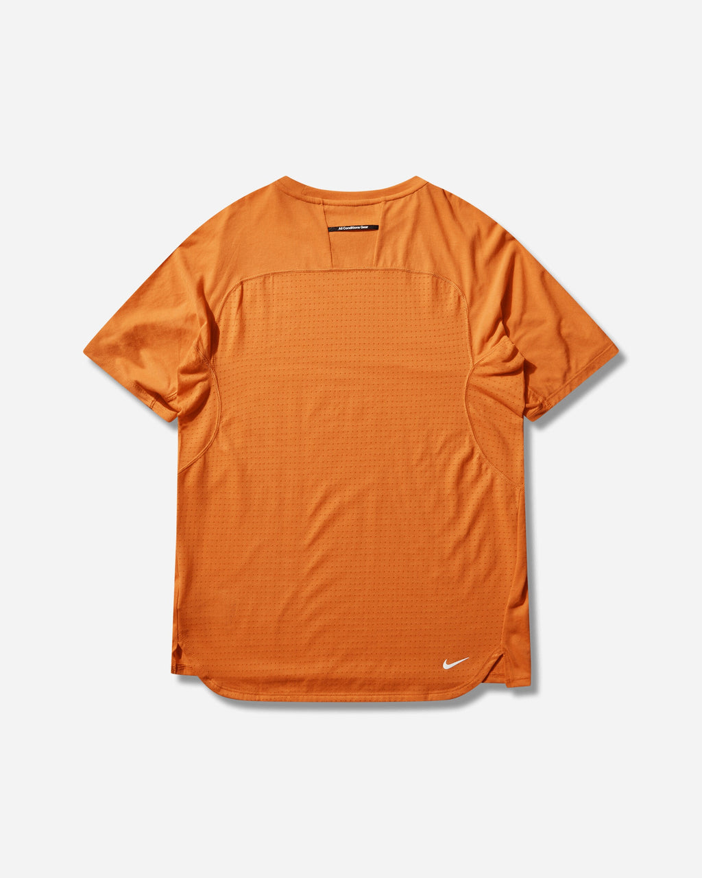 Mens Acg Solar Chase Dri-Fit Adv Trail Running Top Safety Orange Nike – Гарантія оригінальності – вид ззаду