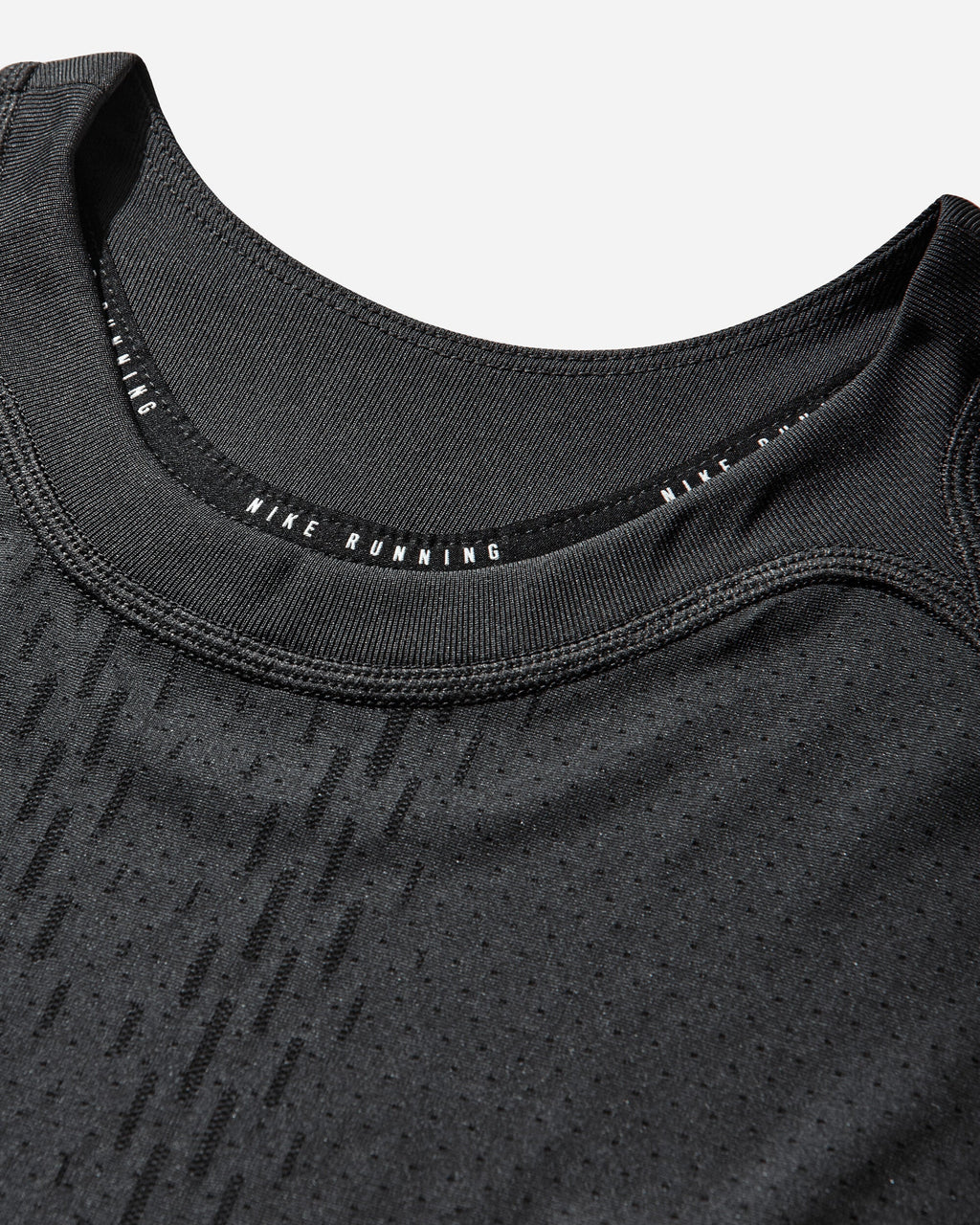 Mens Stride Plus Dri-Fit Adv Short-Sleeve Running Top Off Noir Nike – Гарантія оригінальності – детальний вид