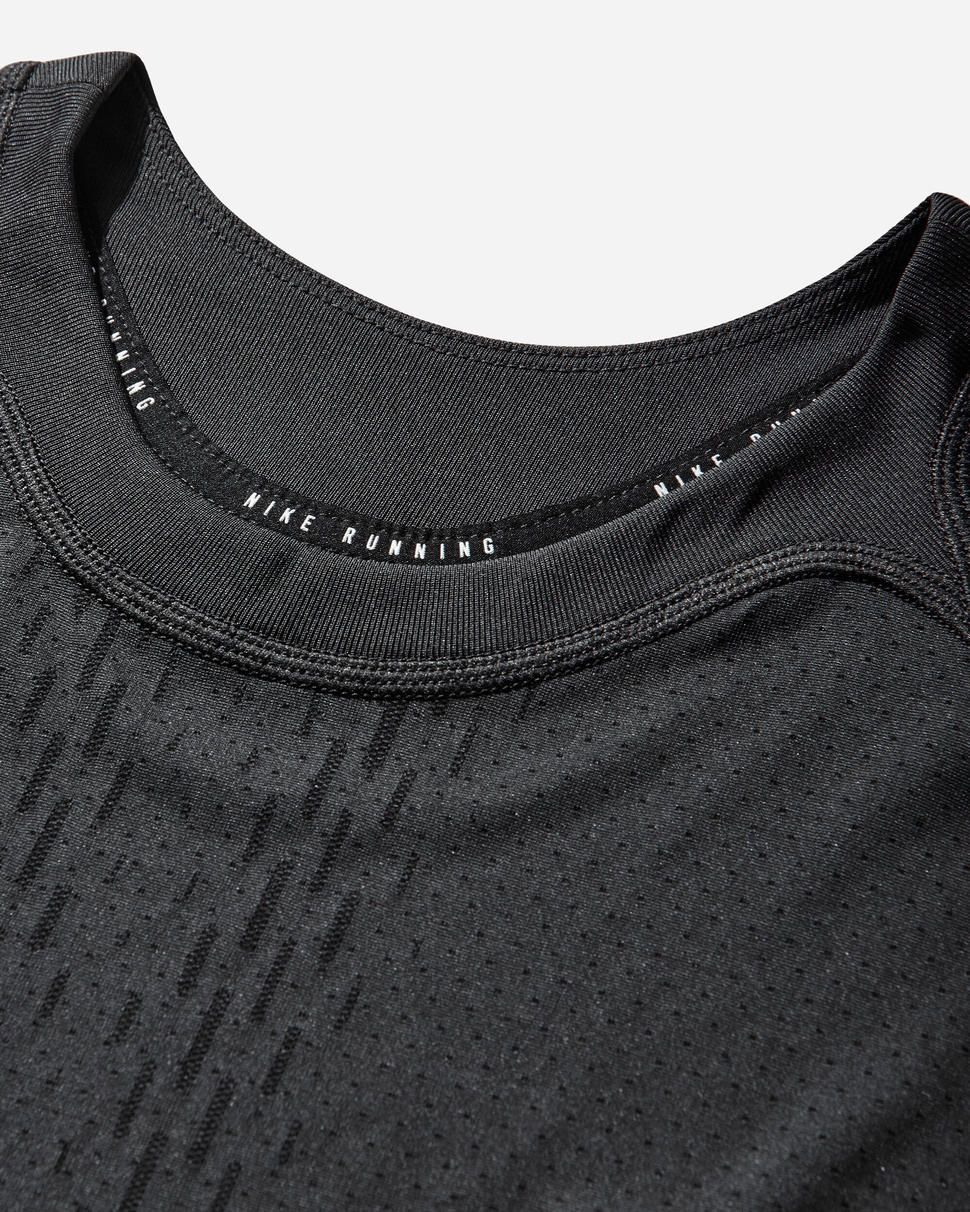 Mens Stride Plus Dri-Fit Adv Short-Sleeve Running Top Off Noir Nike – Гарантія оригінальності – детальний вид