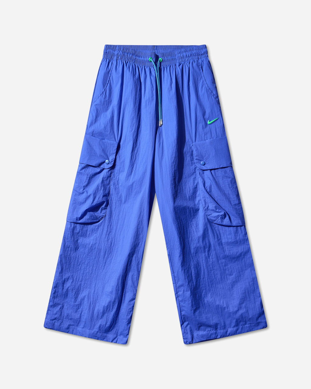 Mens Project F.r.o.g. Transparent Cargo Pants Hyper Royal Nike – Гарантія оригінальності – боковий вид