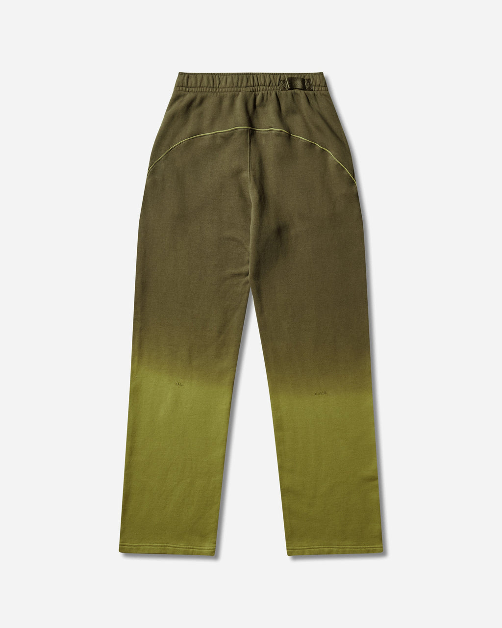 Mens Nocta Open Hem Fleece Pants Moss Nike – Гарантія оригінальності – вид ззаду