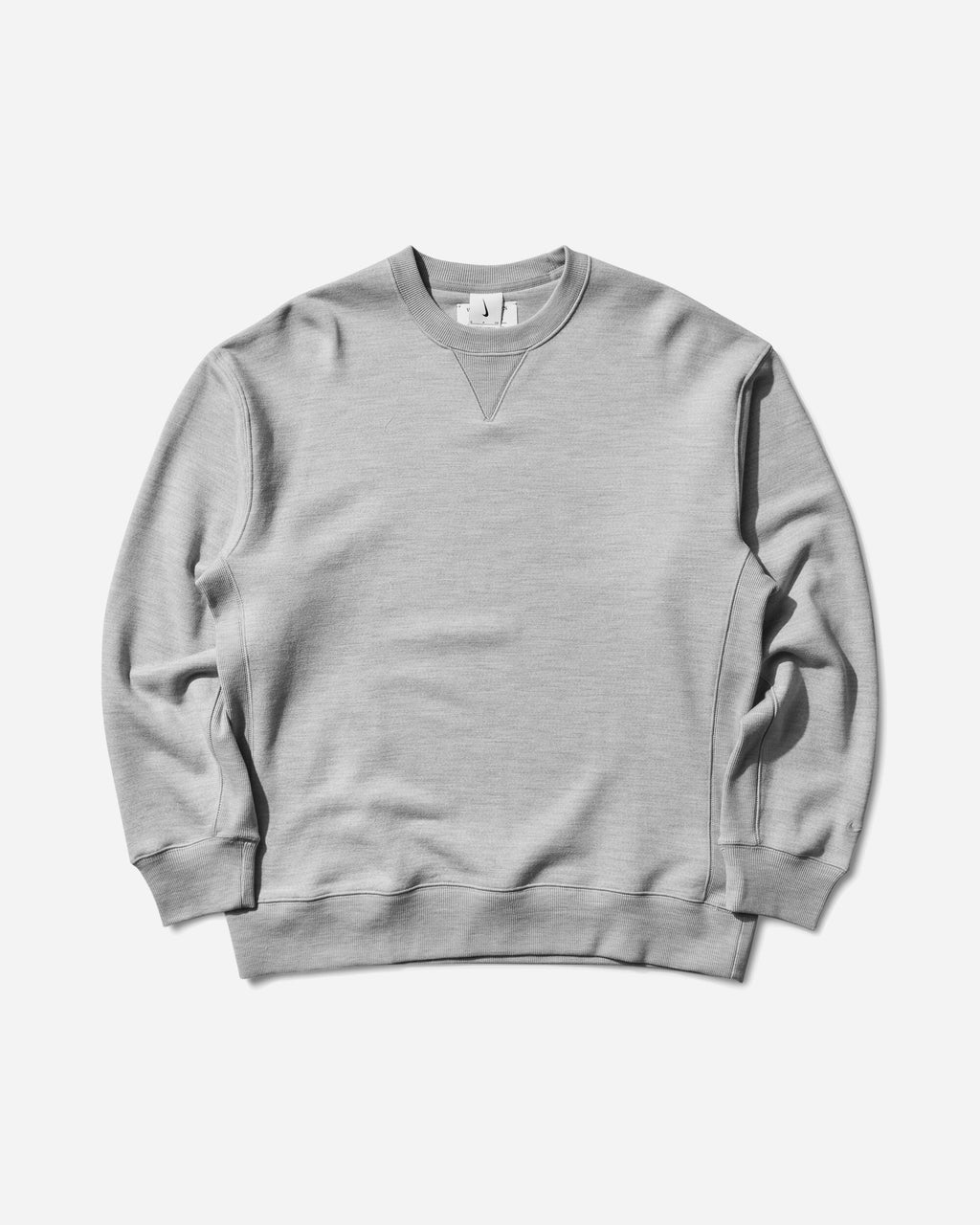 Mens Wool Classics Crewneck Sweatshirt Heather Nike оригінал – Купити в Україні – боковий вид
